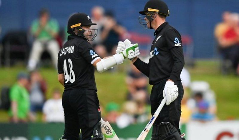 न्यूजीलैंड की टीम ने तीन विकेट से जीत दर्ज कर ली 