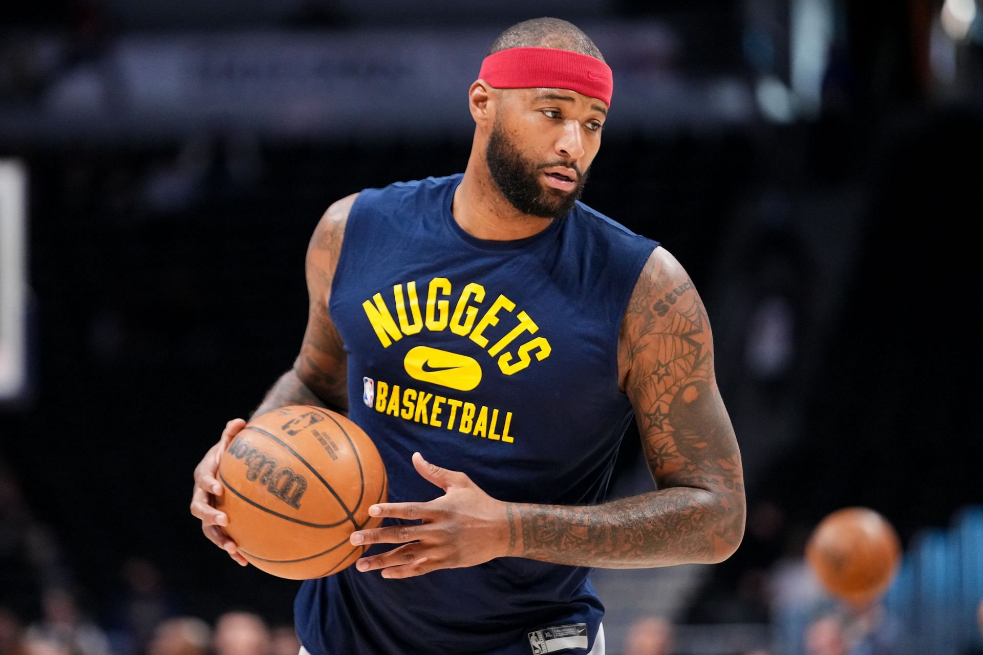 DeMarcus Cousins of the Denver Nuggets