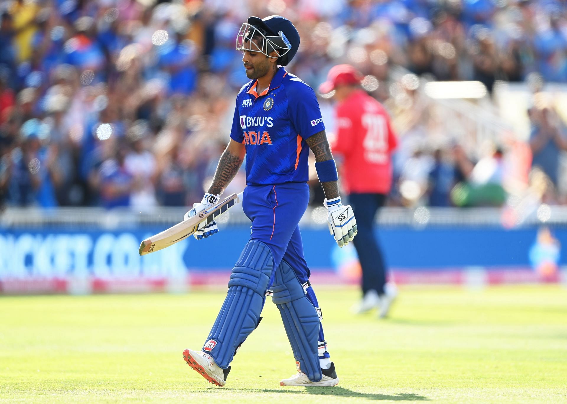 Suryakumar Yadav displayed his wide array of shots against England