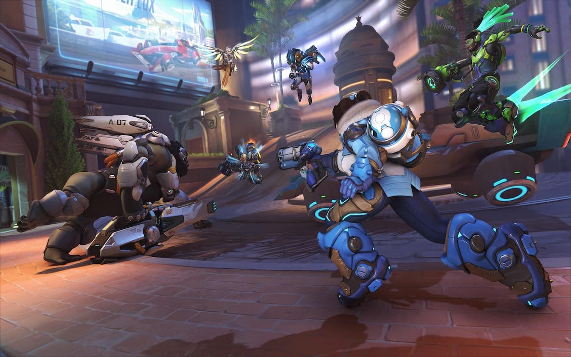 Overwatch 2 will include new maps, heroes, and features (Image via Blizzard Entertainment)