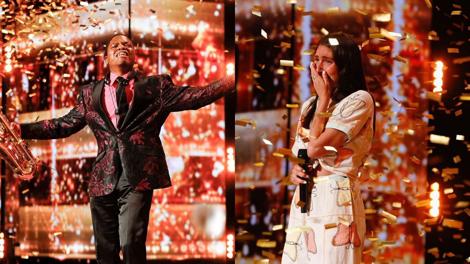Avery Dixon and Lily Meola received Golden Buzzer in America&#039;s Got Talent Season 17 (Image via agt/Instagram)