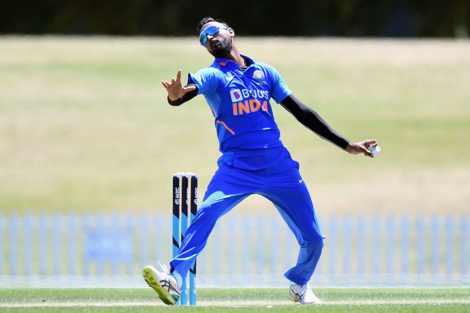 Krunal Pandya has joined Warwickshire county for Royal London Cup 2022 (Image Courtesy: Getty Images)