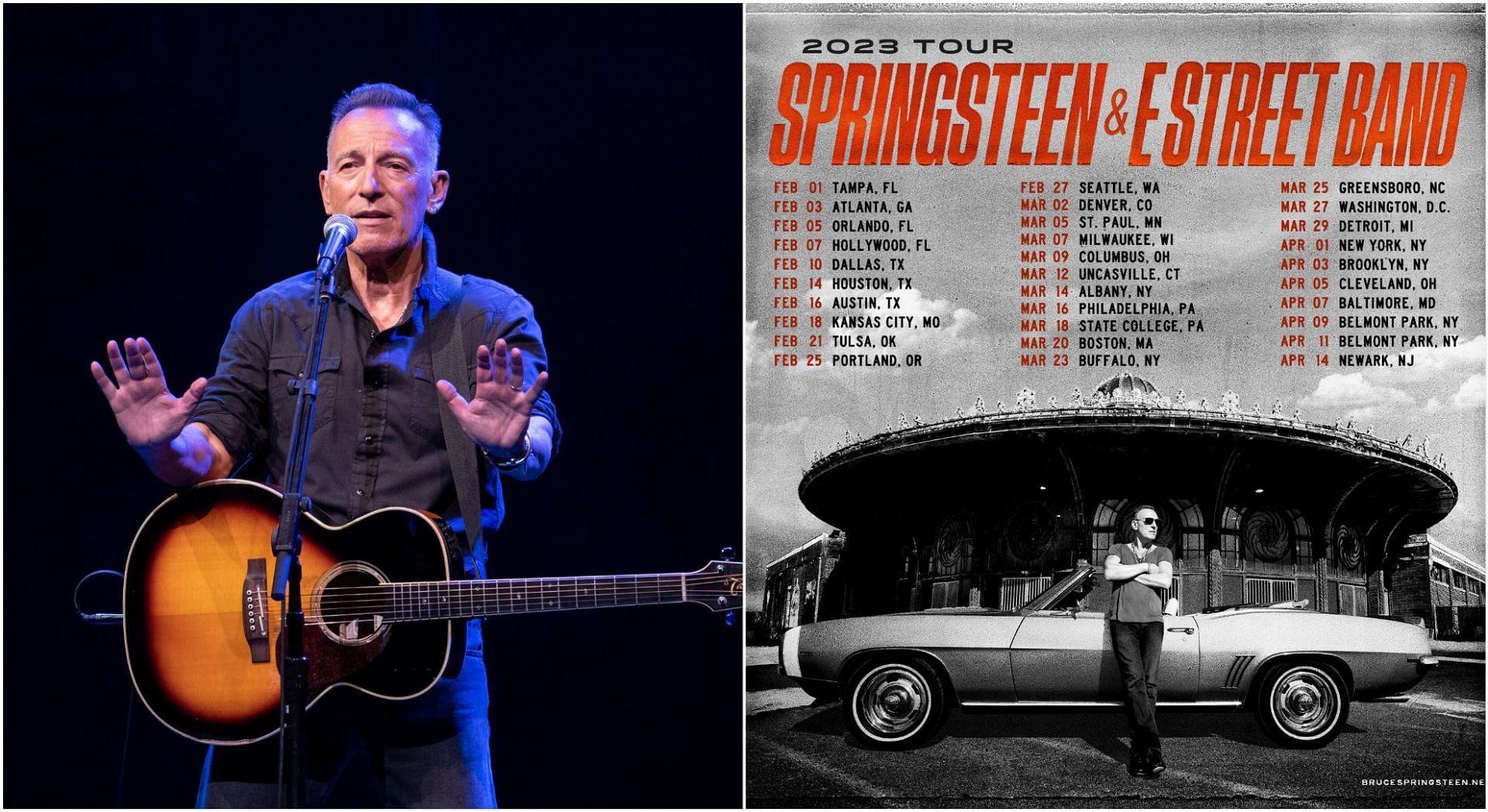 Bruce Springsteen Tour 2024 Portland Oregon Arlen Cacilie