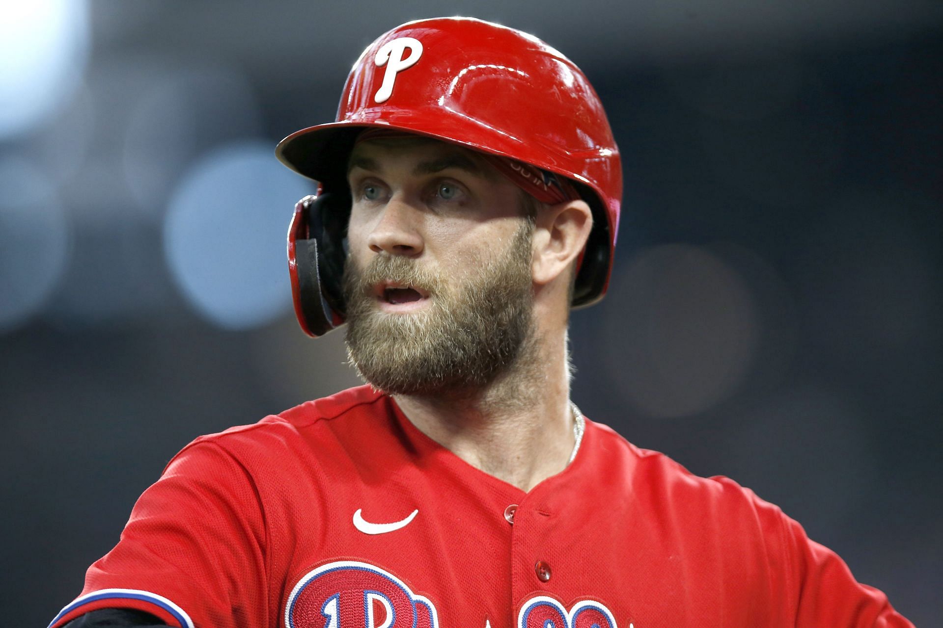Phillies outfielder Bryce Harper hit .318 before fracturing a finger in June