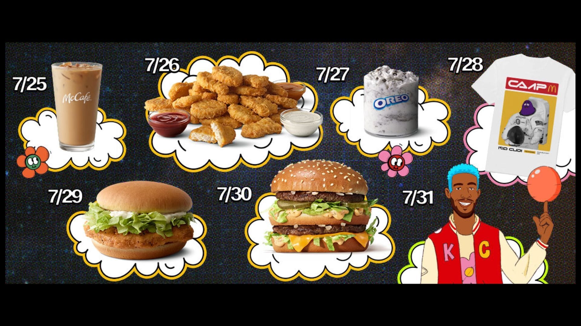 Where to buy Kid Cudi x McDonald's merch? Price, release date, and more