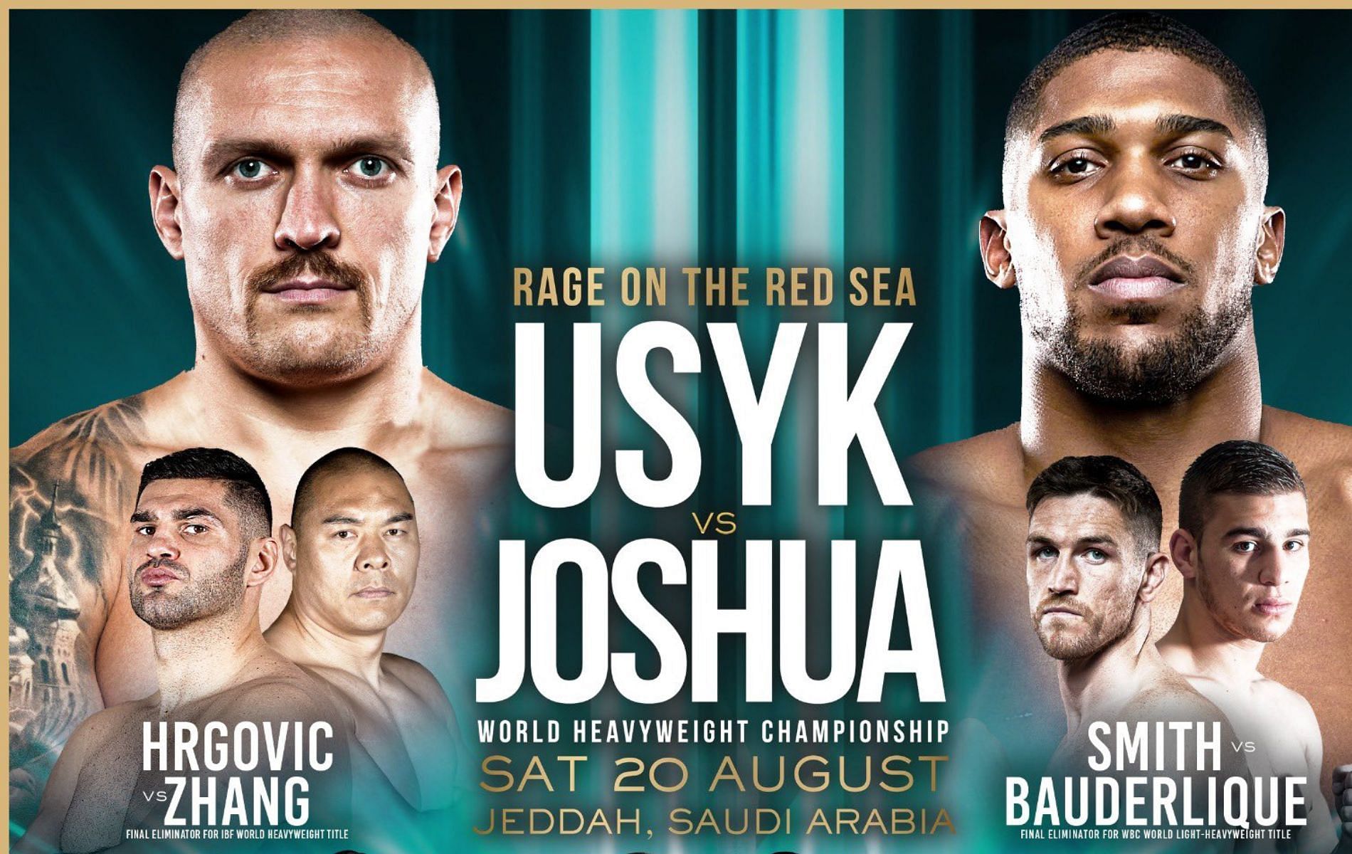 Boxing News Anthony Joshua Vs Oleksander Usyk Ii Under Card Complete 9400