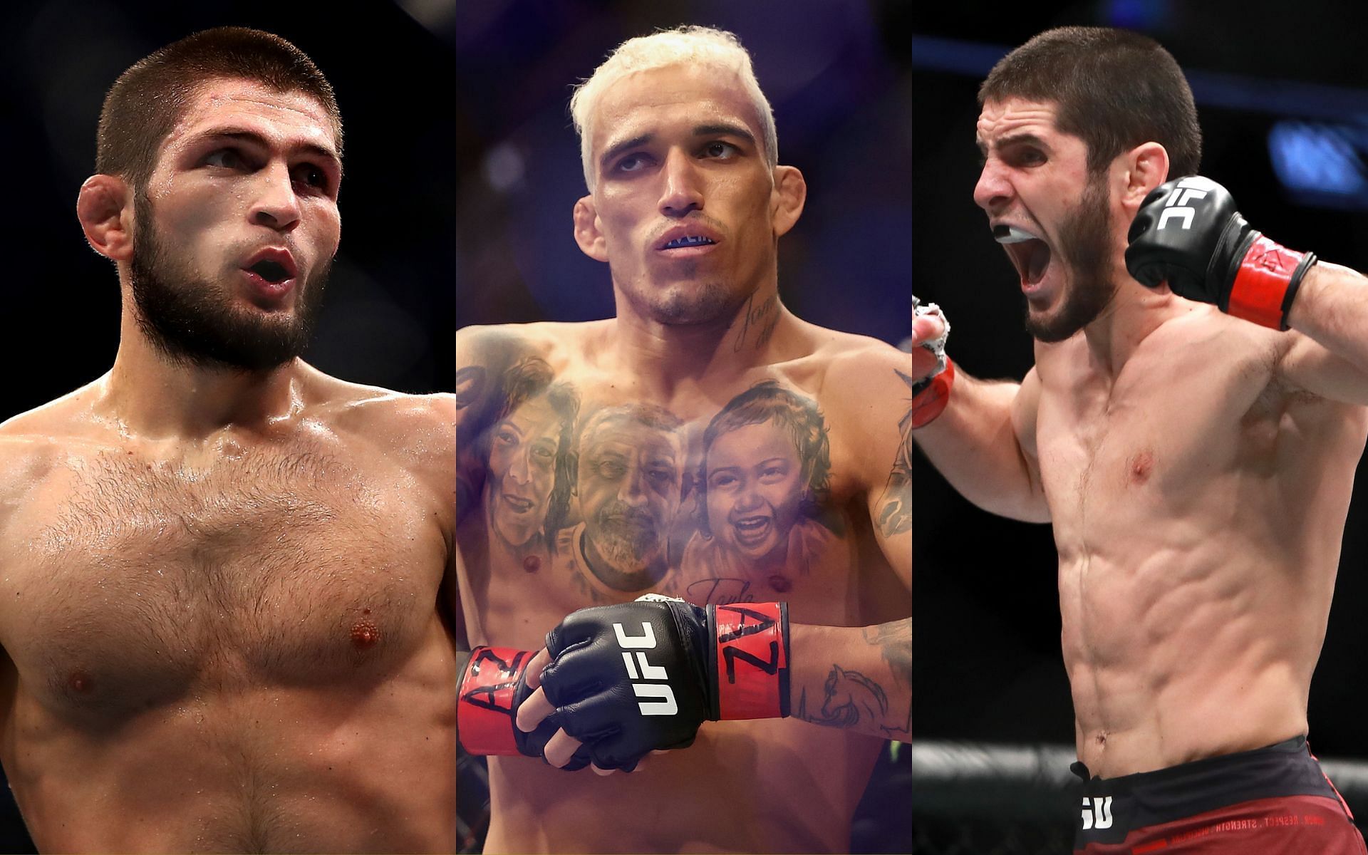 Khabib Nurmagomedov Let Charles Oliveira "borrow" Lightweight Belt To ...