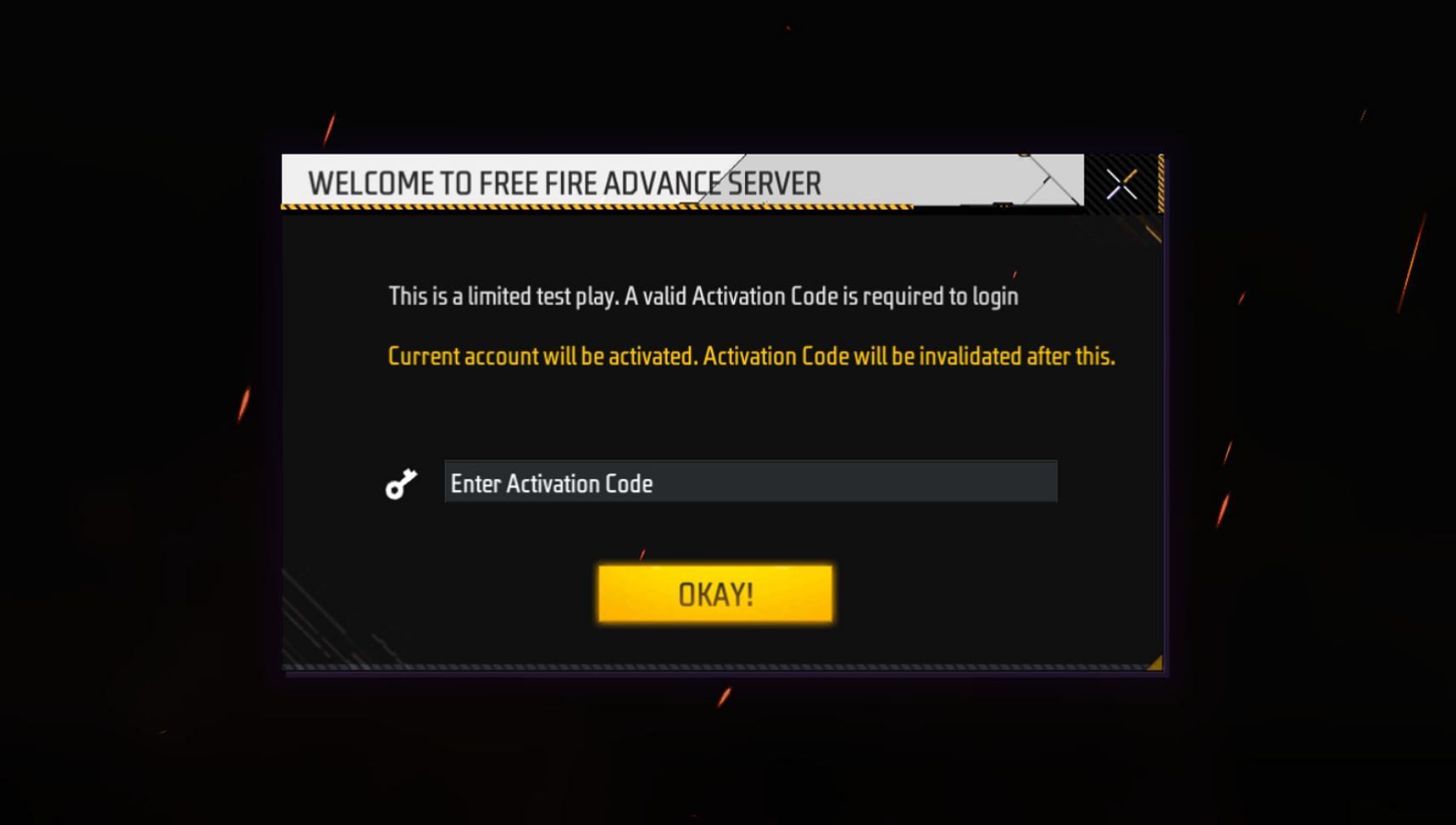 The best way to get activation code for Garena Unfastened Fireplace MAX OB35 Advance Server replace and APK report