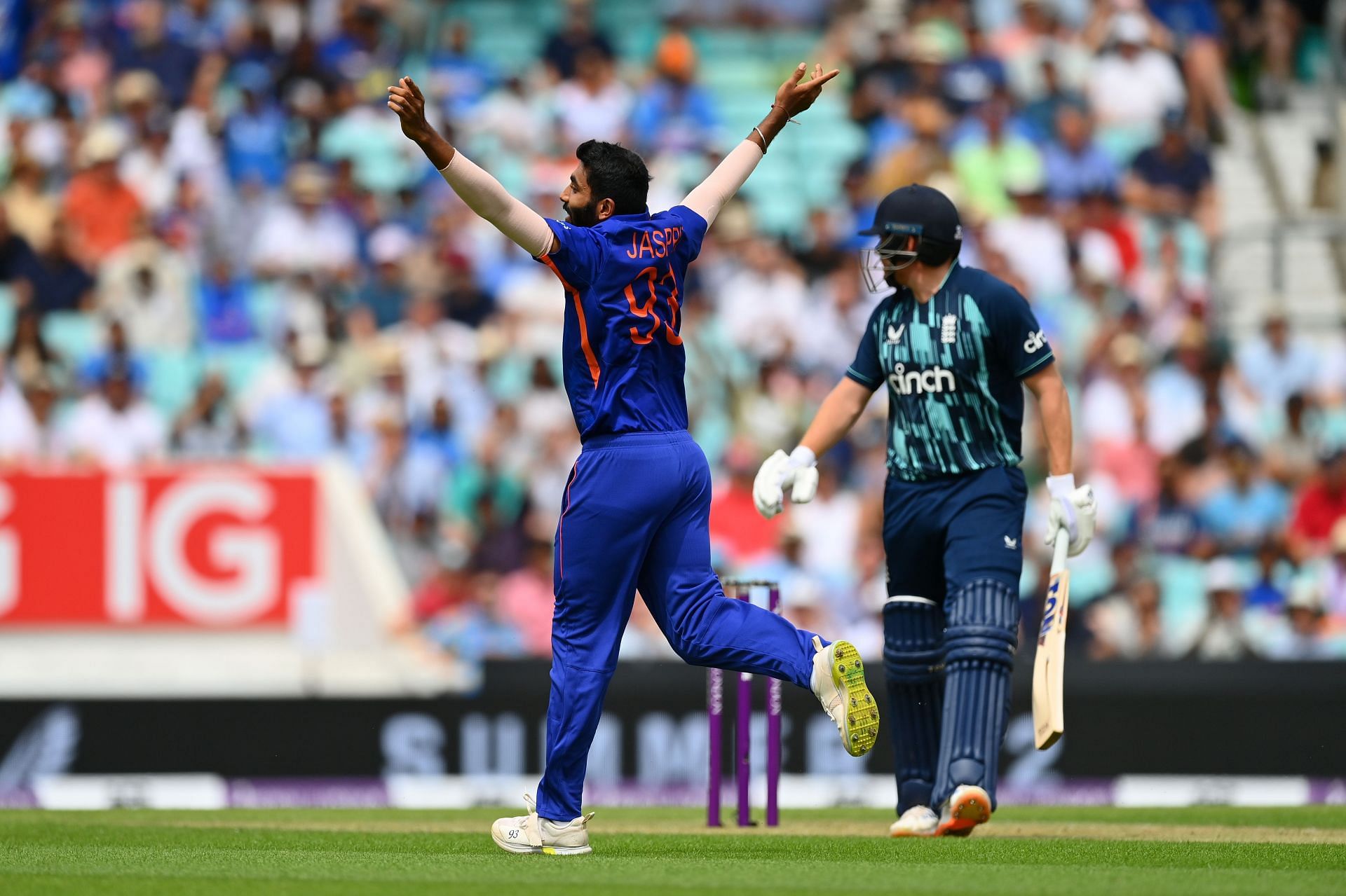 Jasprit Bumrah registered his best figures in ODI cricket