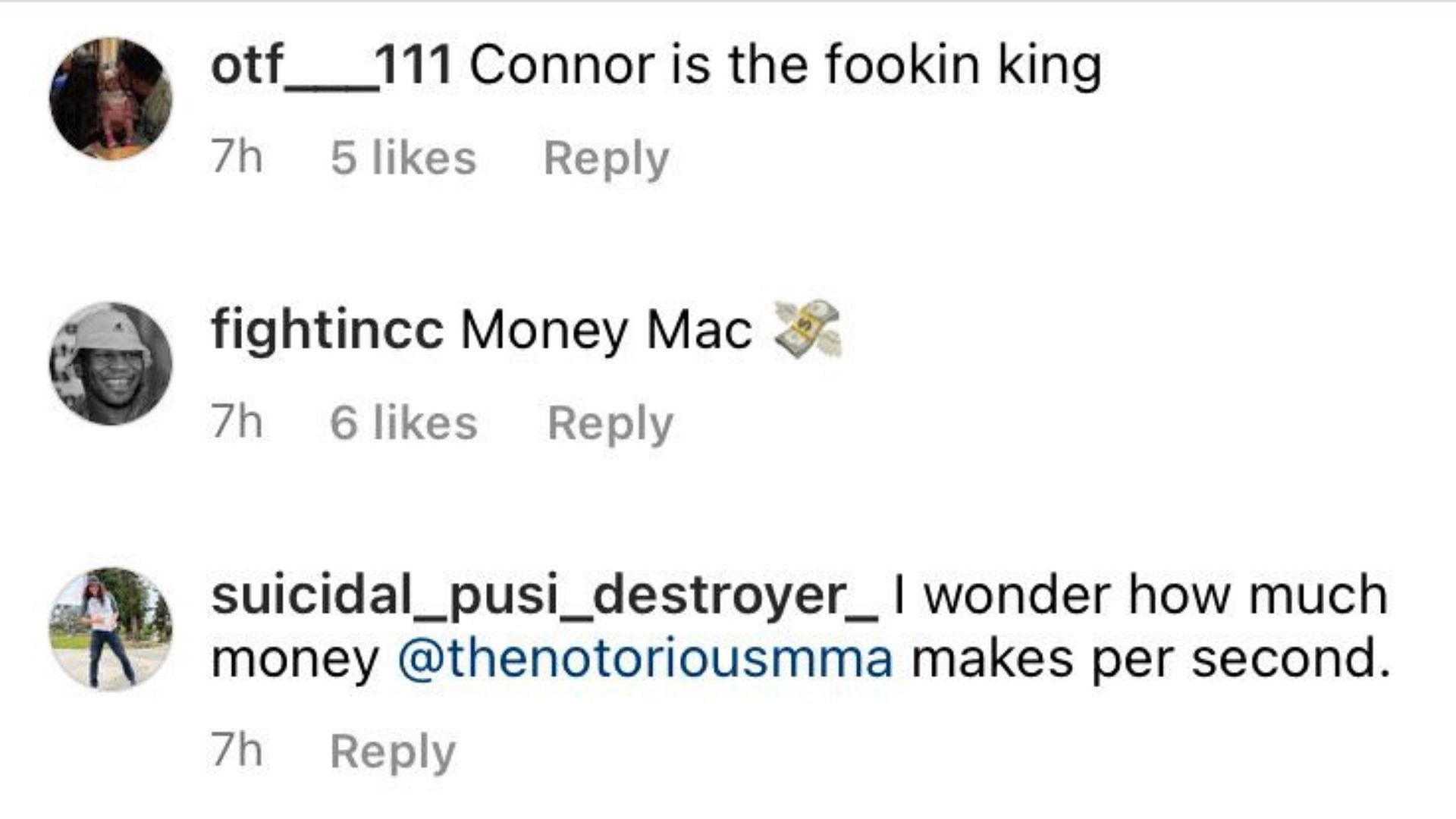Fans react to Conor McGregor&#039;s post