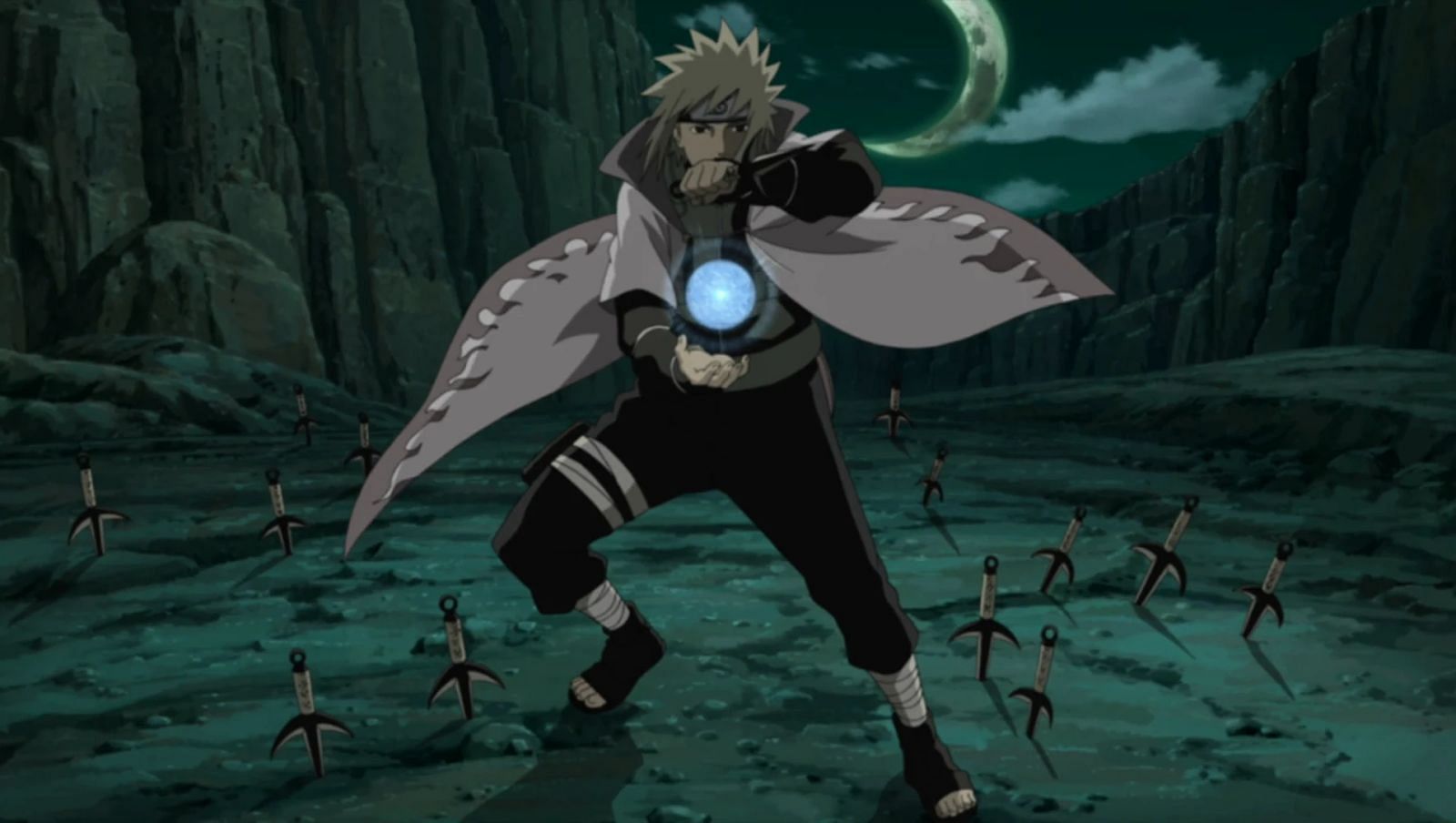 Wind Style: Rasengan in Naruto