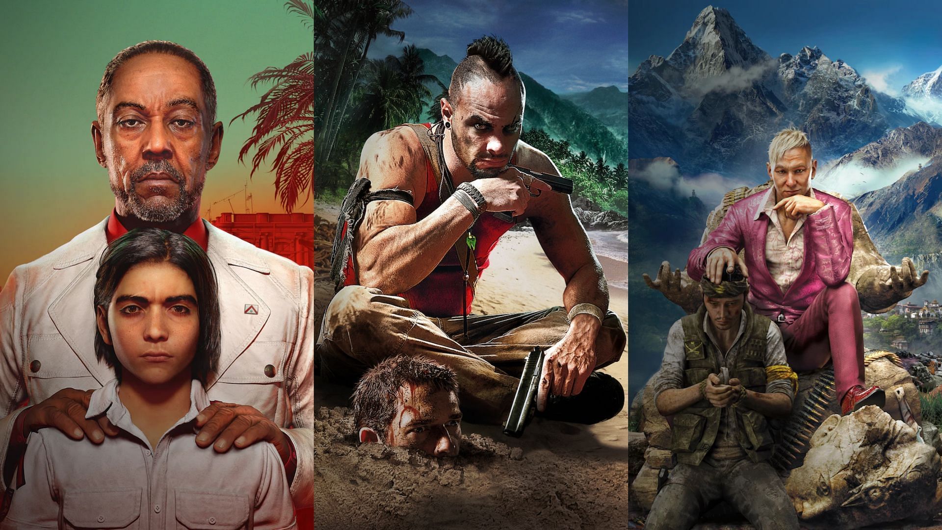Some of the best and most iconic open-world titles out there (Image via Ubisoft, PlayStation)