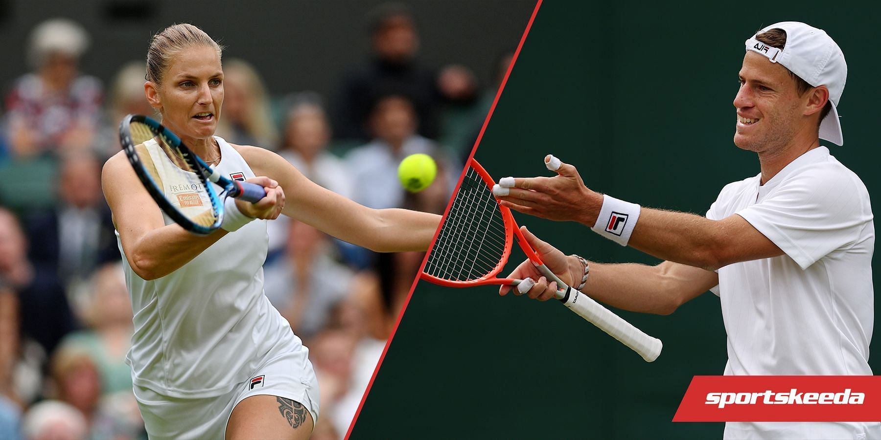 Karolina Pliskova and Diego Schwartzman failed to reach Wimbledon&#039;s third round
