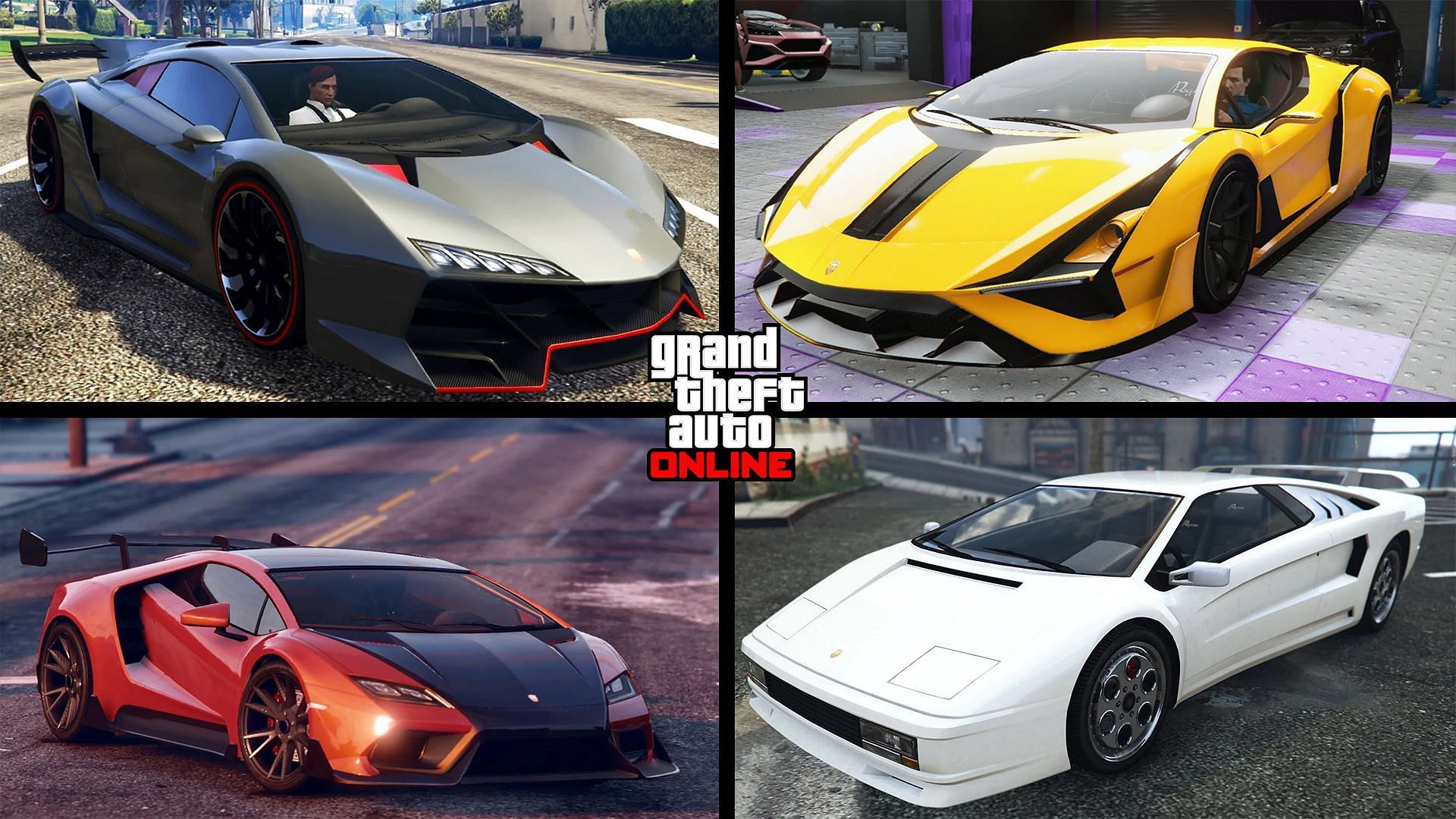 Top 5 Lamborghini-inspired cars in GTA Online