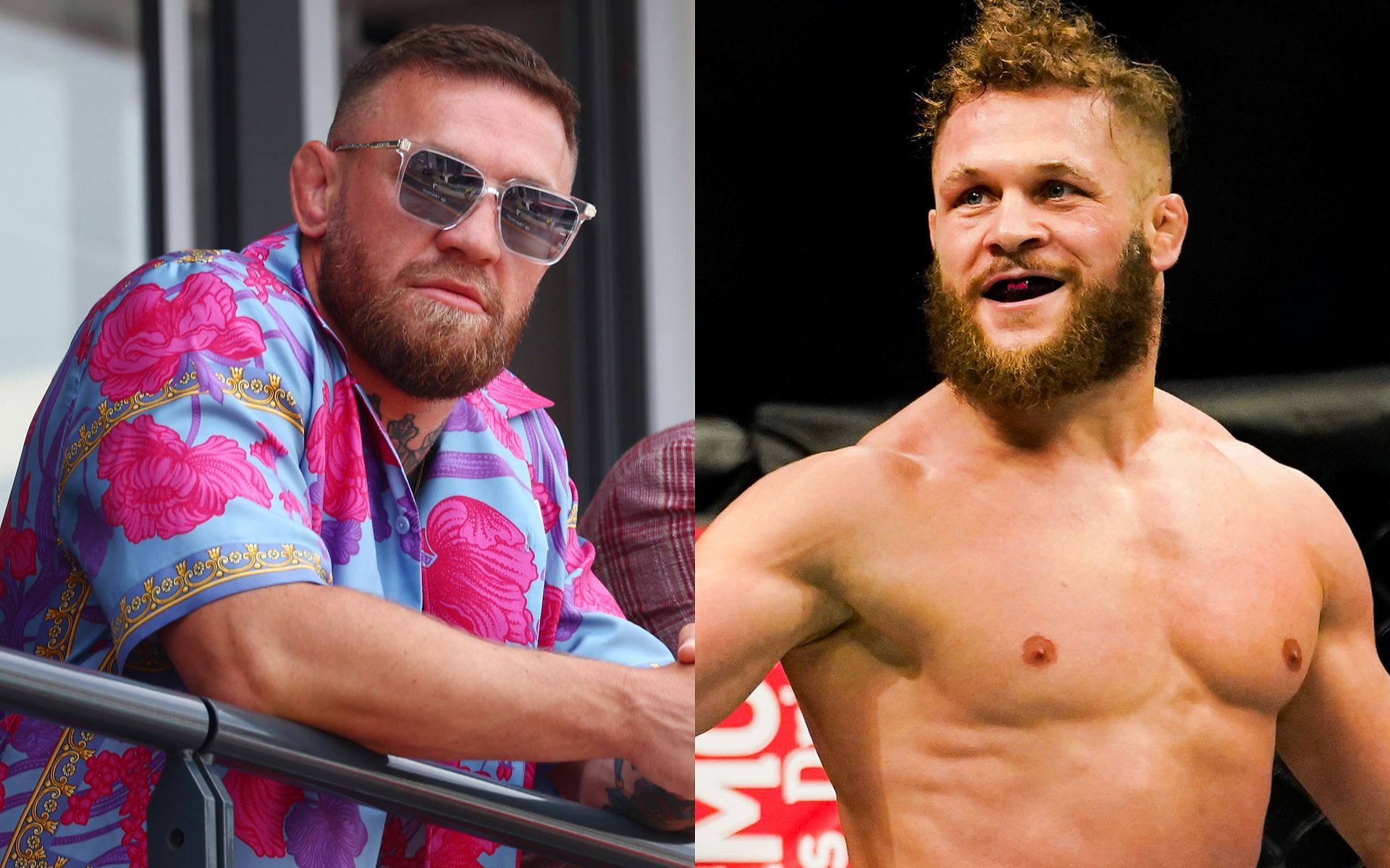 Conor McGregor (left) and Rafael Fiziev (right) (Images via Getty)
