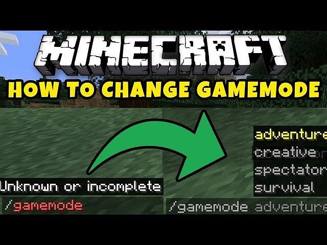 how to change between survival and creative mode in minecraft