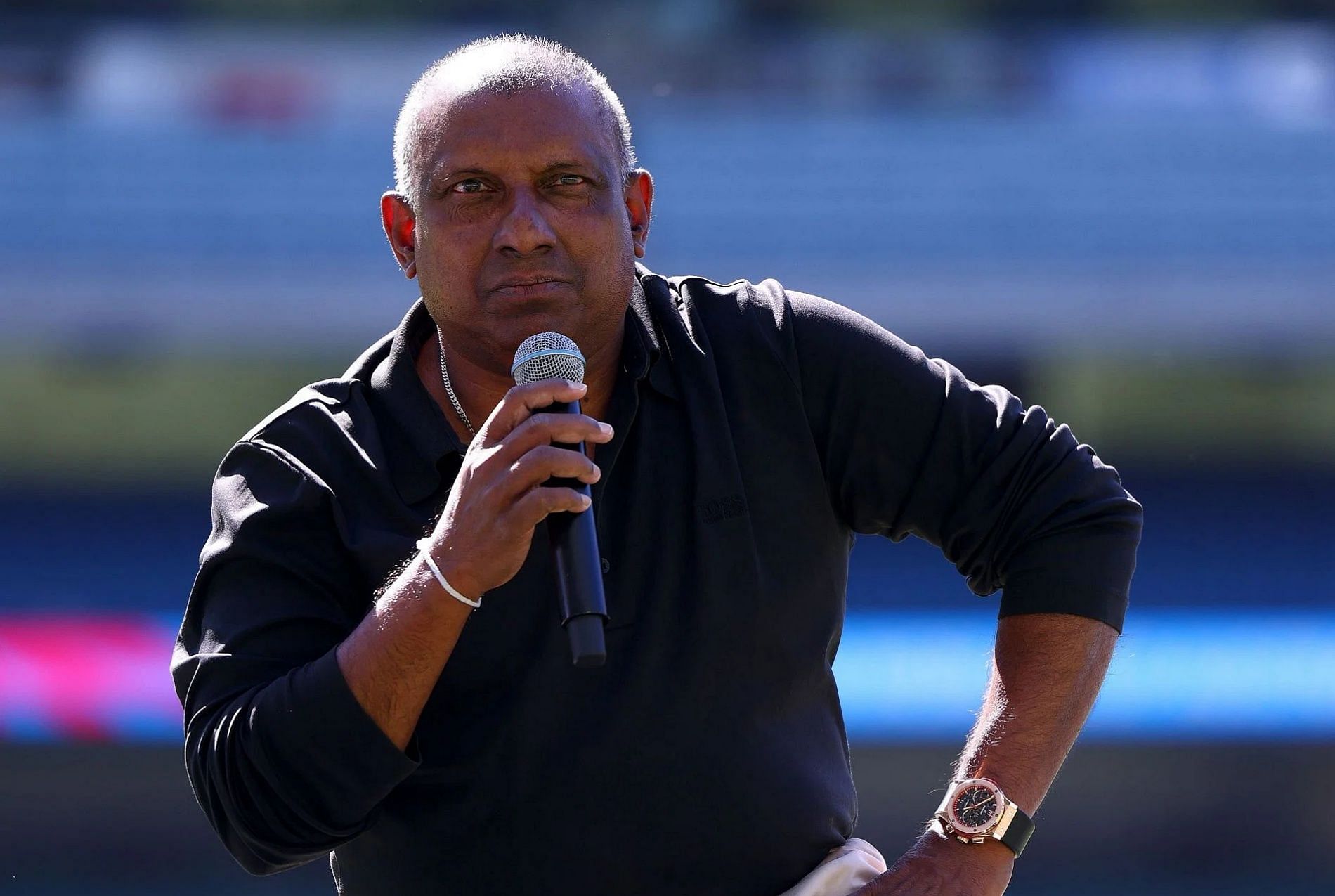 Former Sri Lankan captain Aravinda de Silva. Pic: Getty Images