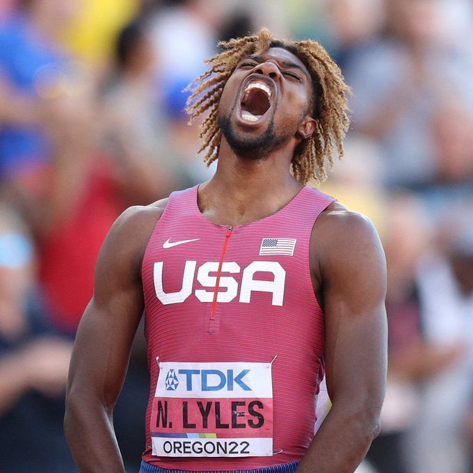 Who is Noah Lyles? USA sprinter wins gold in 200 meters at World ...