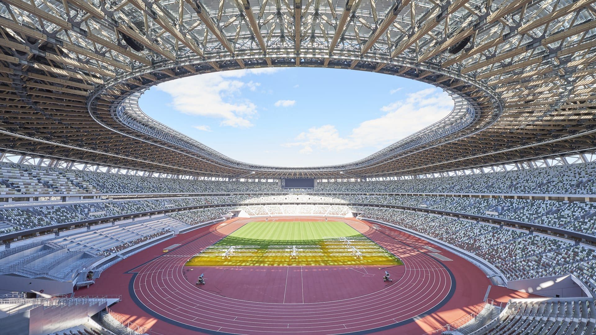 टोक्यो ओलंपिक स्टेडियम जहां विश्व चैंपियनशिप्स का आयोजन 2025 में होगा।