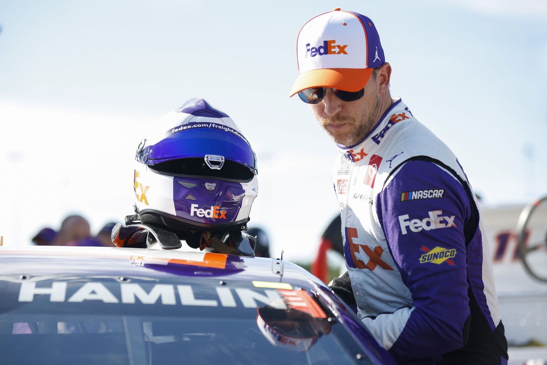 Denny Hamlin expresses concern over Kurt Busch's health