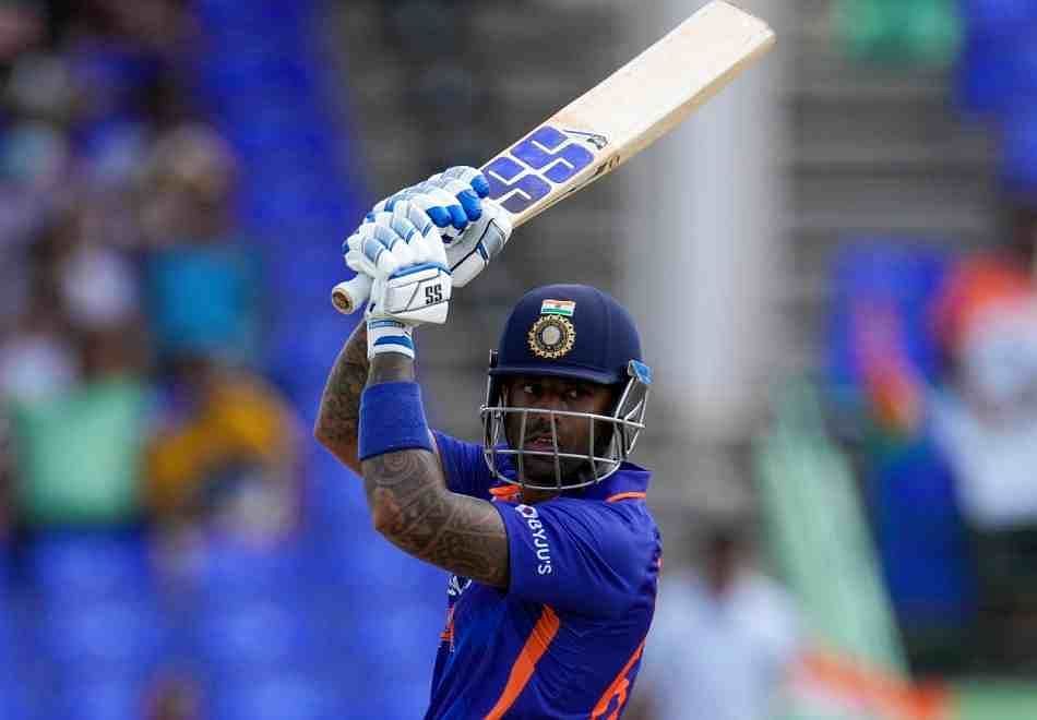 वेस्टइंडीज के खिलाफ टी20 सीरीज में भारत ने सूर्यकुमार यादव को ओपनर के तौर पर मौका दिया है 