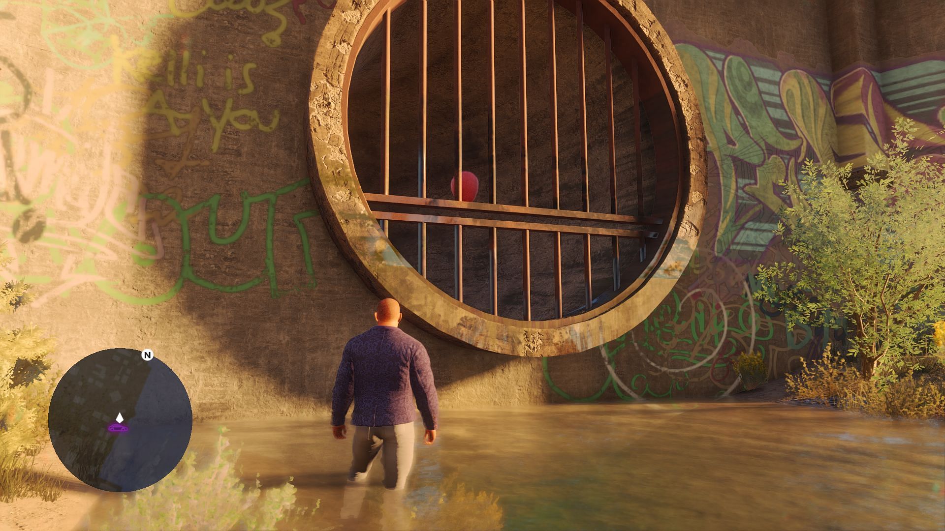 We're all floating down here (screenshot via Saints Row)