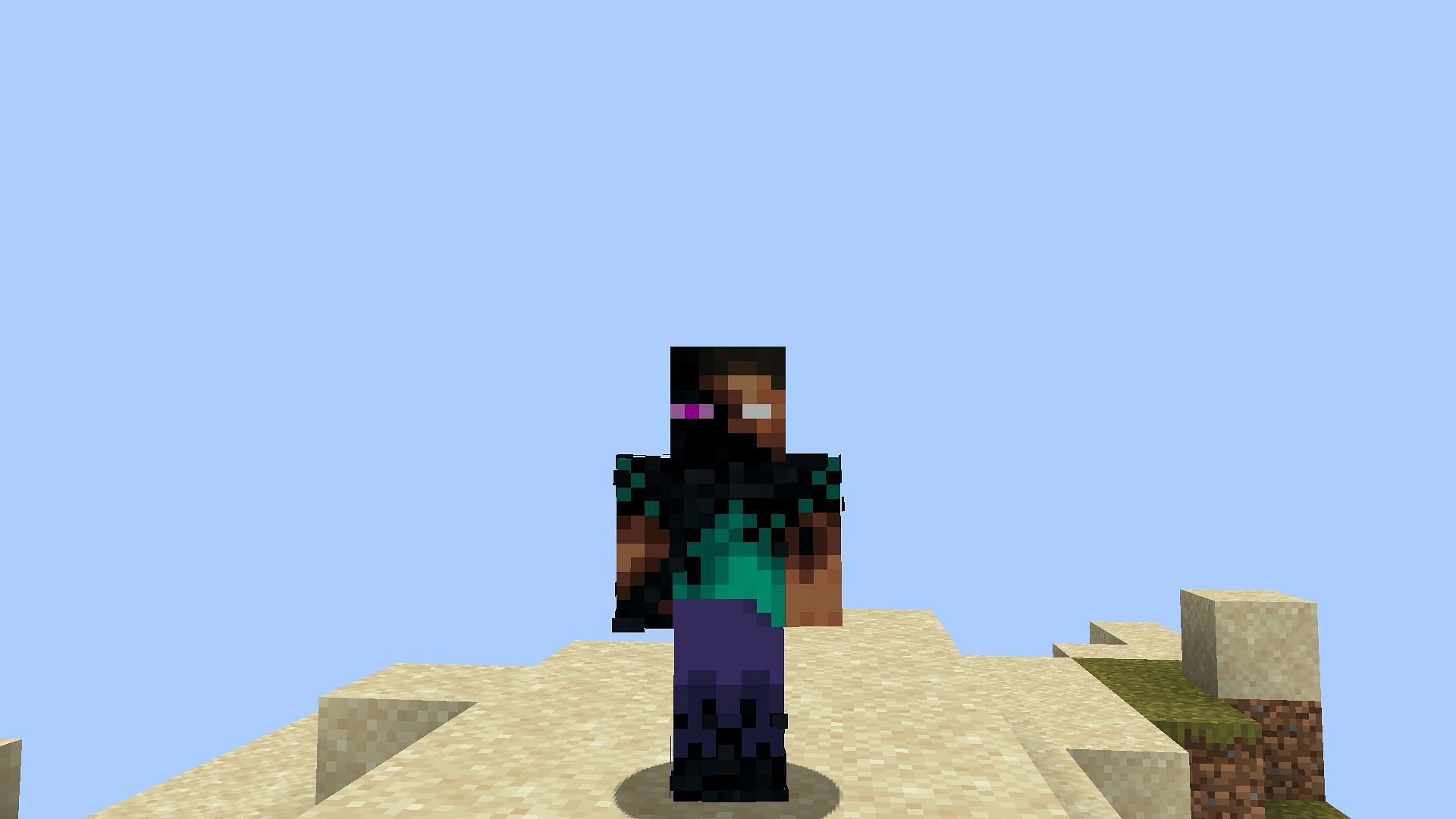 The ENNITY skin (Image via Minecraft)