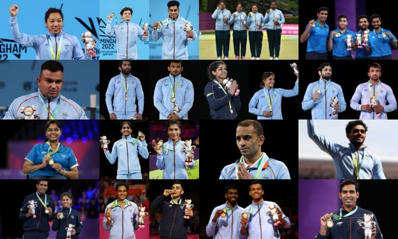 CWG 2022 - India Gold Medal Winners