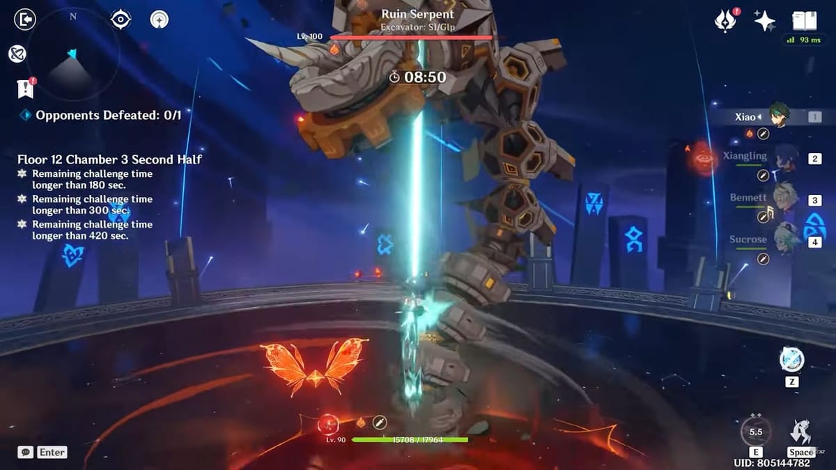 How to defeat Ruin Serpent in Genshin Impact Weakness, attack patterns