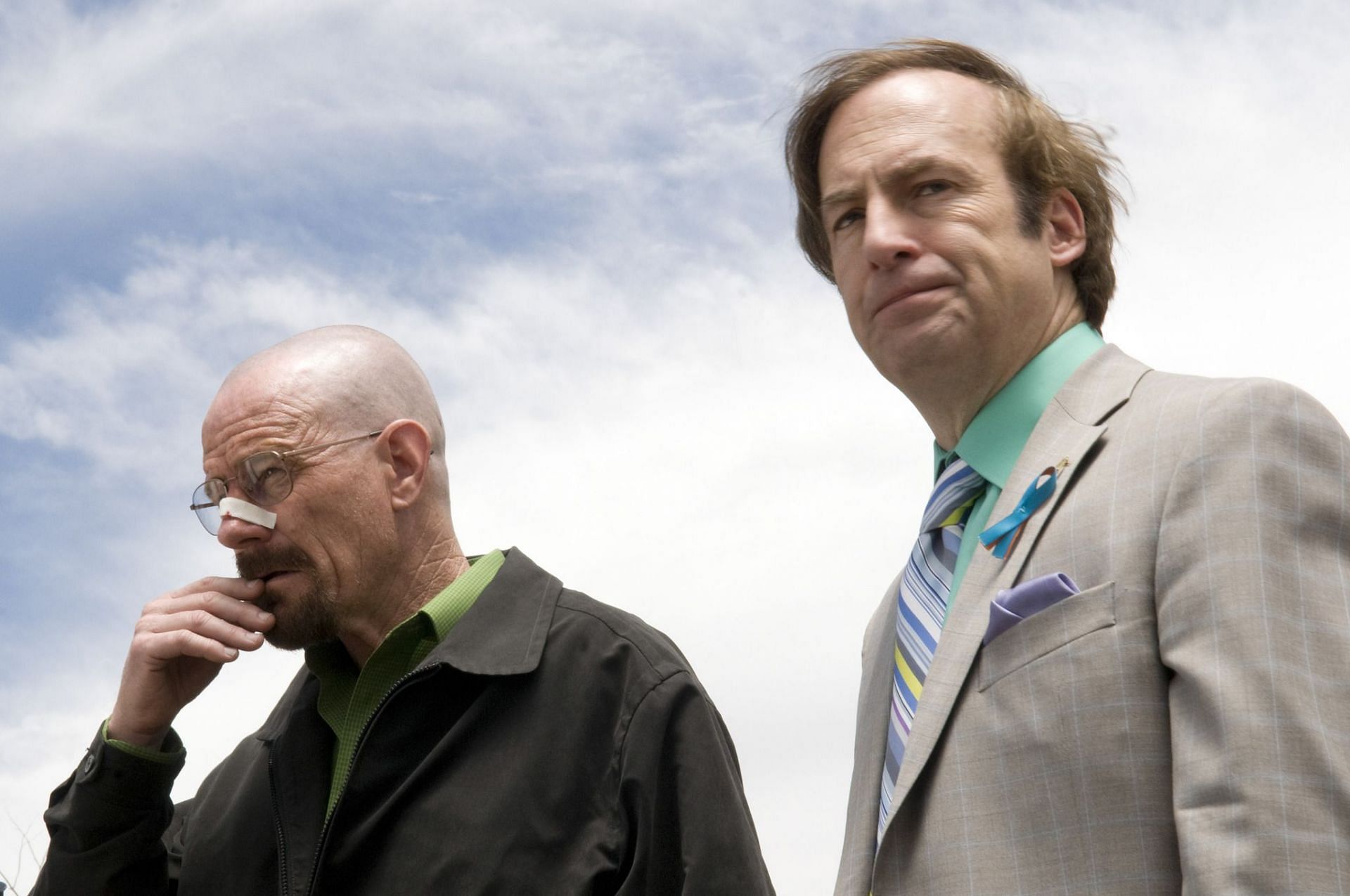 A still of Walter White and Saul Goodman from Breaking Bad (Image via IMDb)