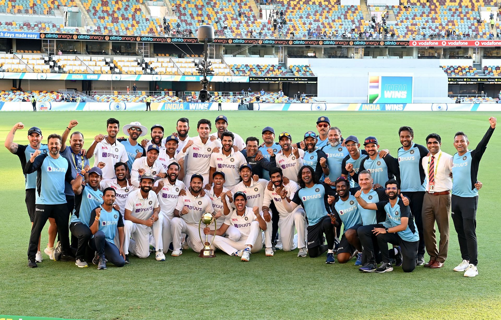 India defeated Australia 2-1 in the four-match Test series in 2020-21