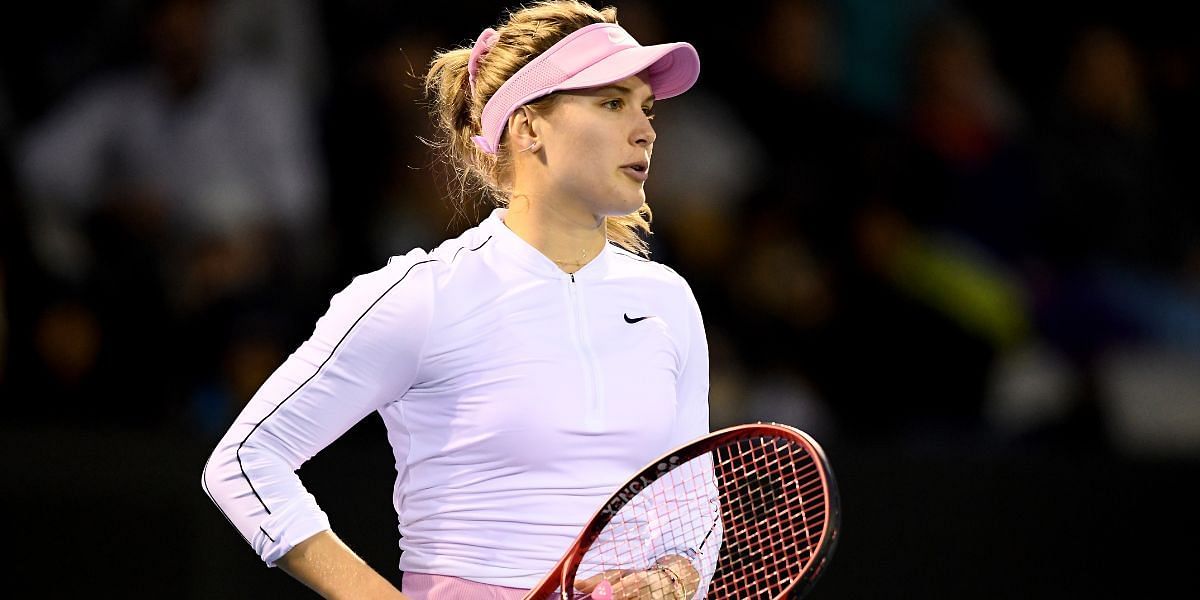 Eugenie Bouchard played in her first tournament in more than a year at the Odlum Brown VanOpen this week.