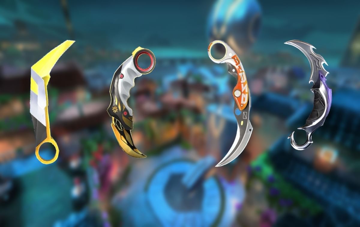 Ranking the Karambit knives in Valorant from Champions to Reaver 2.0