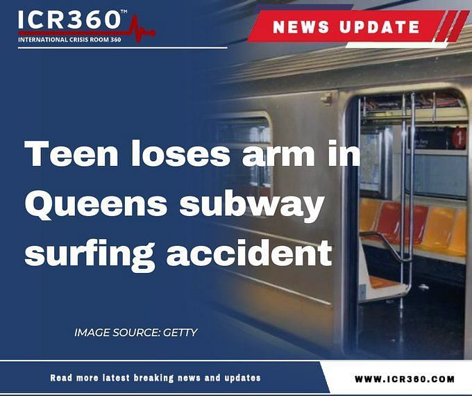 WATCH: Video Shows Teen Subway Surfing In Queens Station Moments Before ...