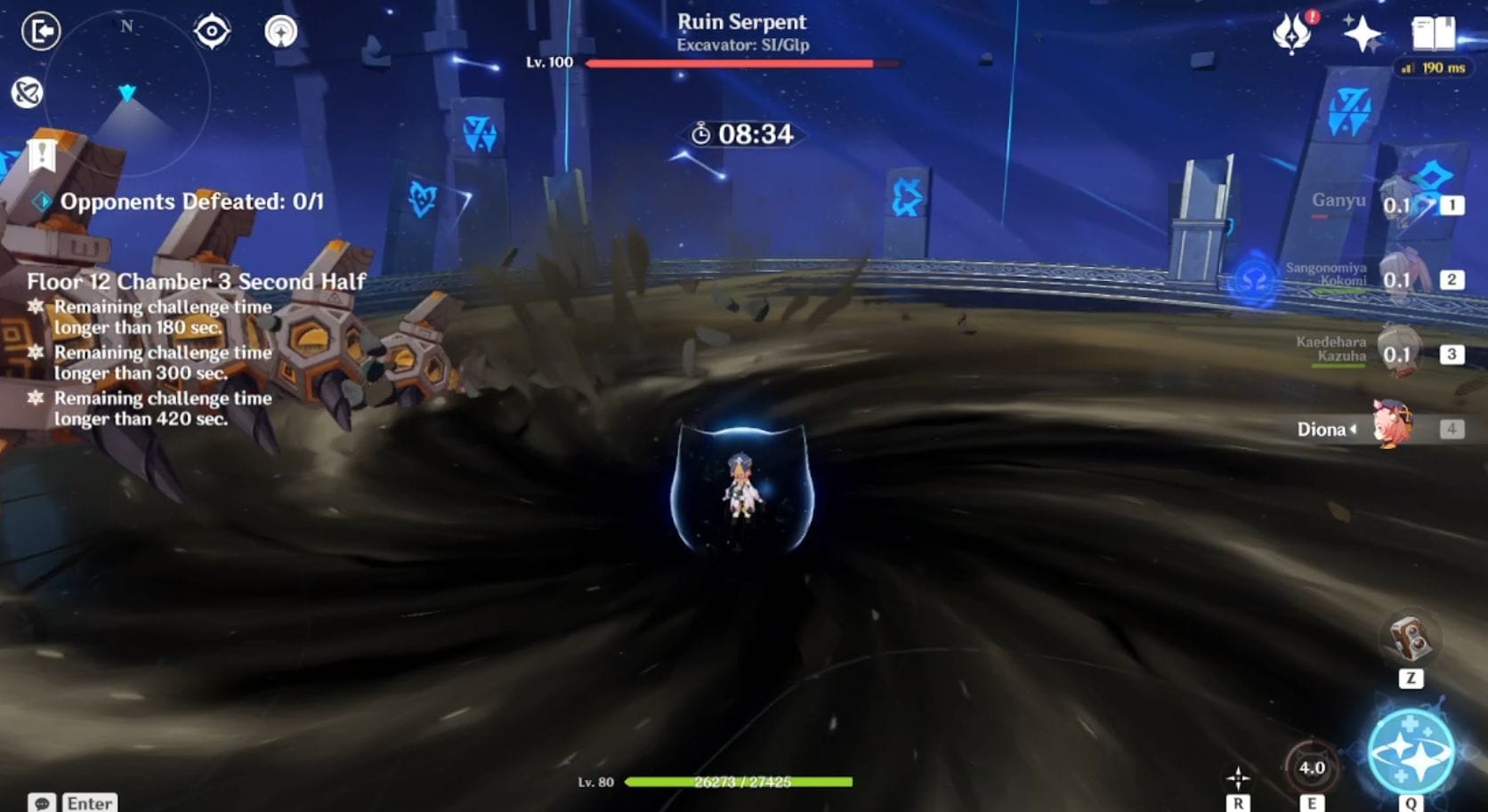 How to defeat Ruin Serpent in Genshin Impact Weakness, attack patterns