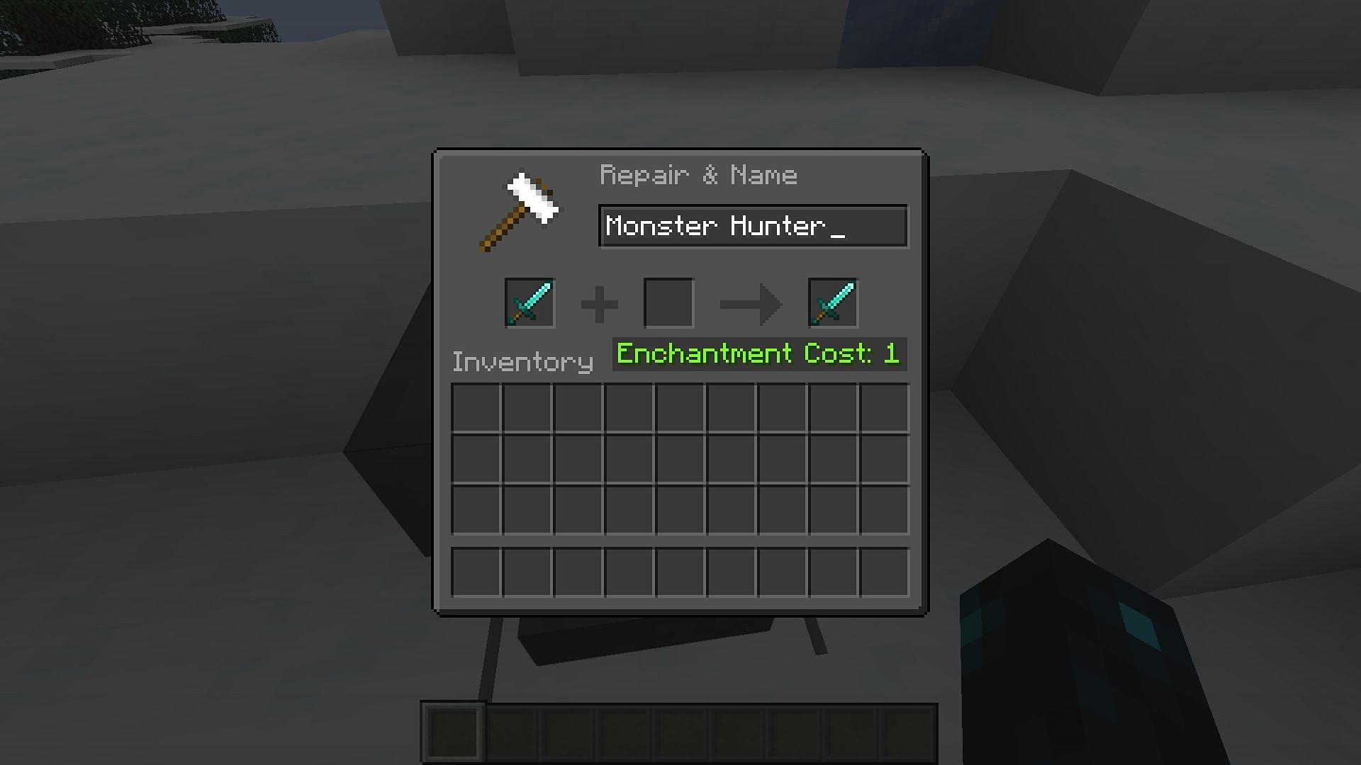 Most items can also be renamed via anvils in the Minecraft 1.19 update (Image via Mojang)