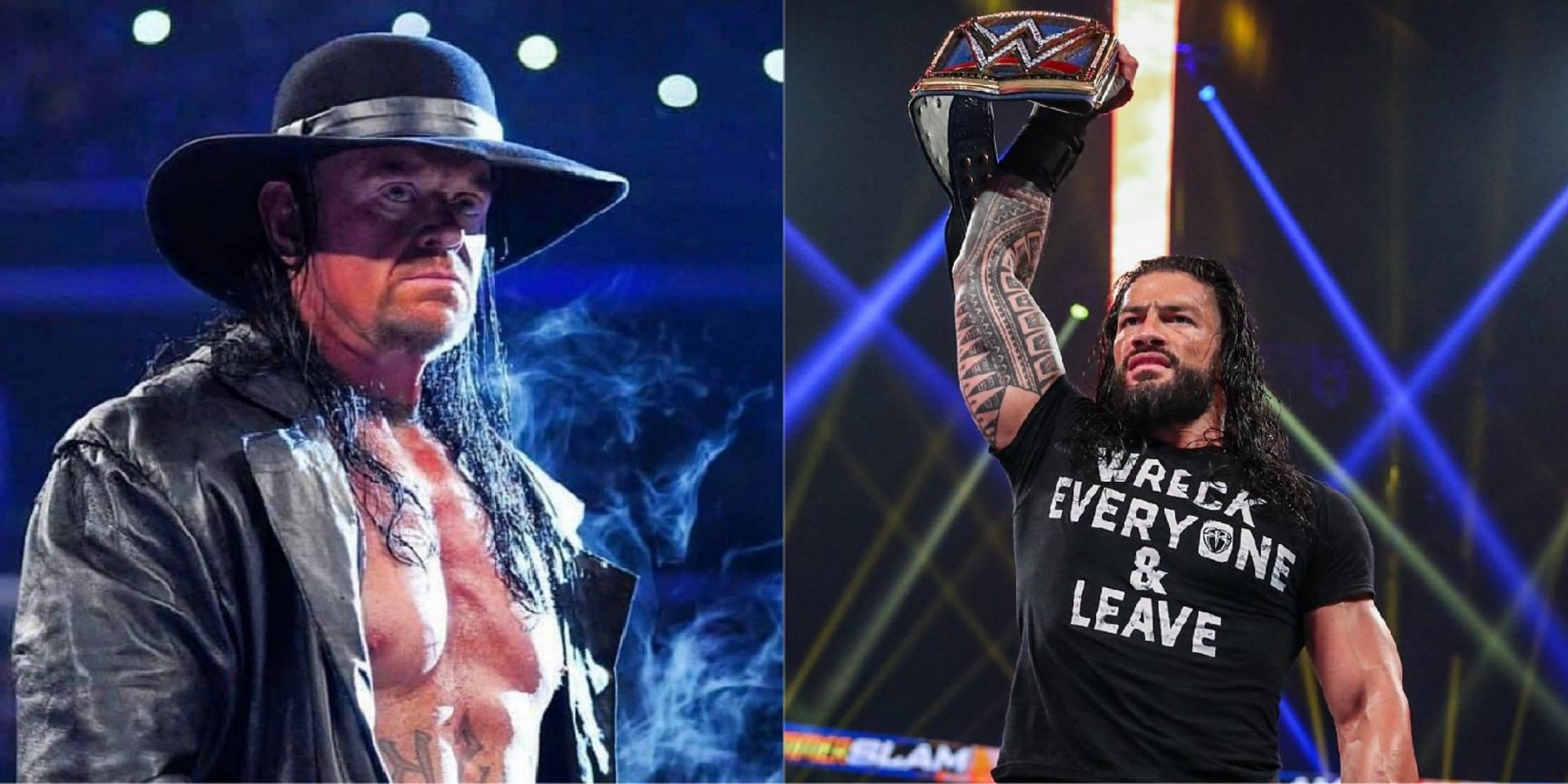 WWE दिग्गज द अंडरटेकर को रोमन रेंस ने पीछे छोड़ दिया है 