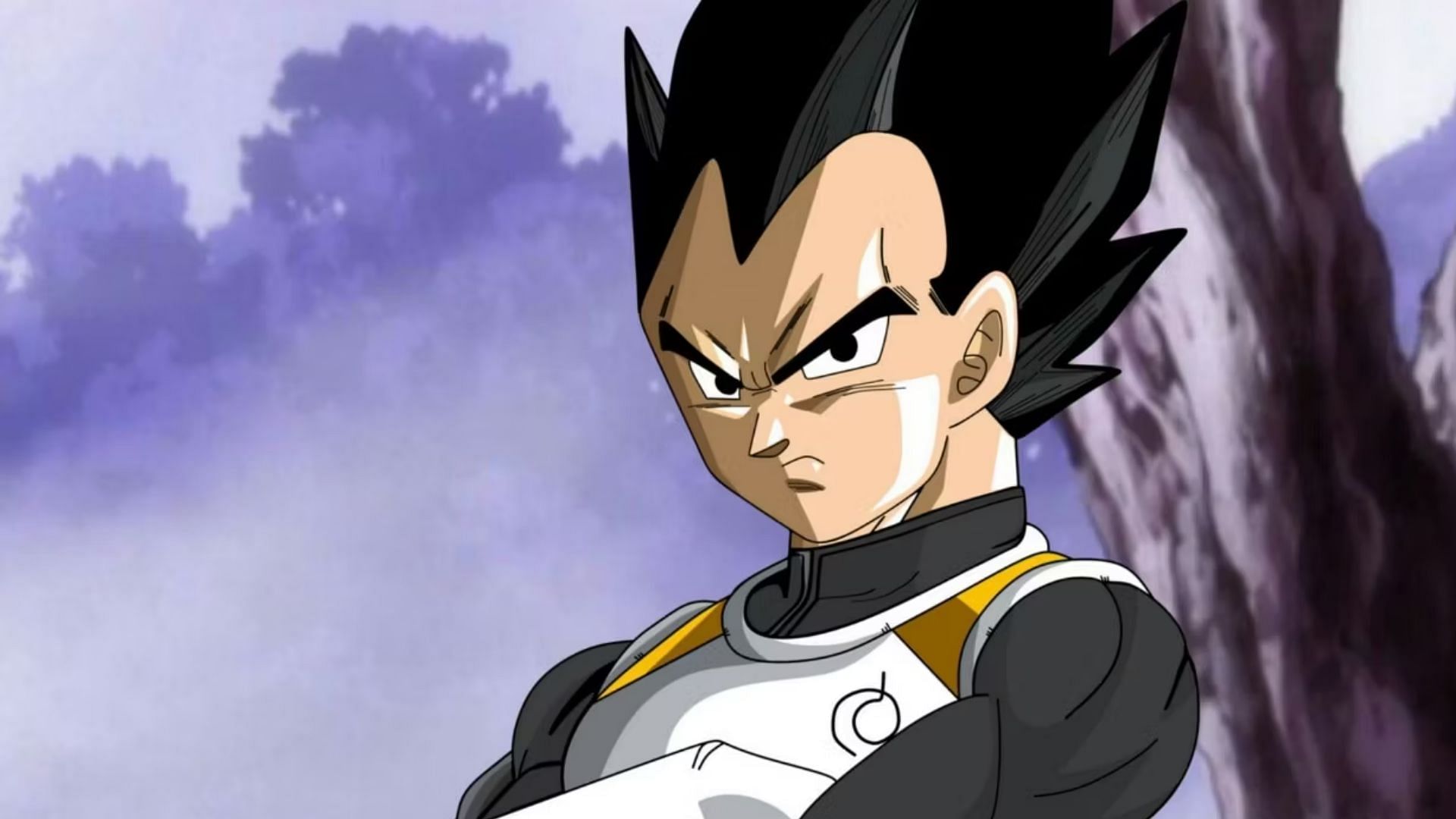 Vegeta, another rival character with spiky hair (Image via Toei Animation)