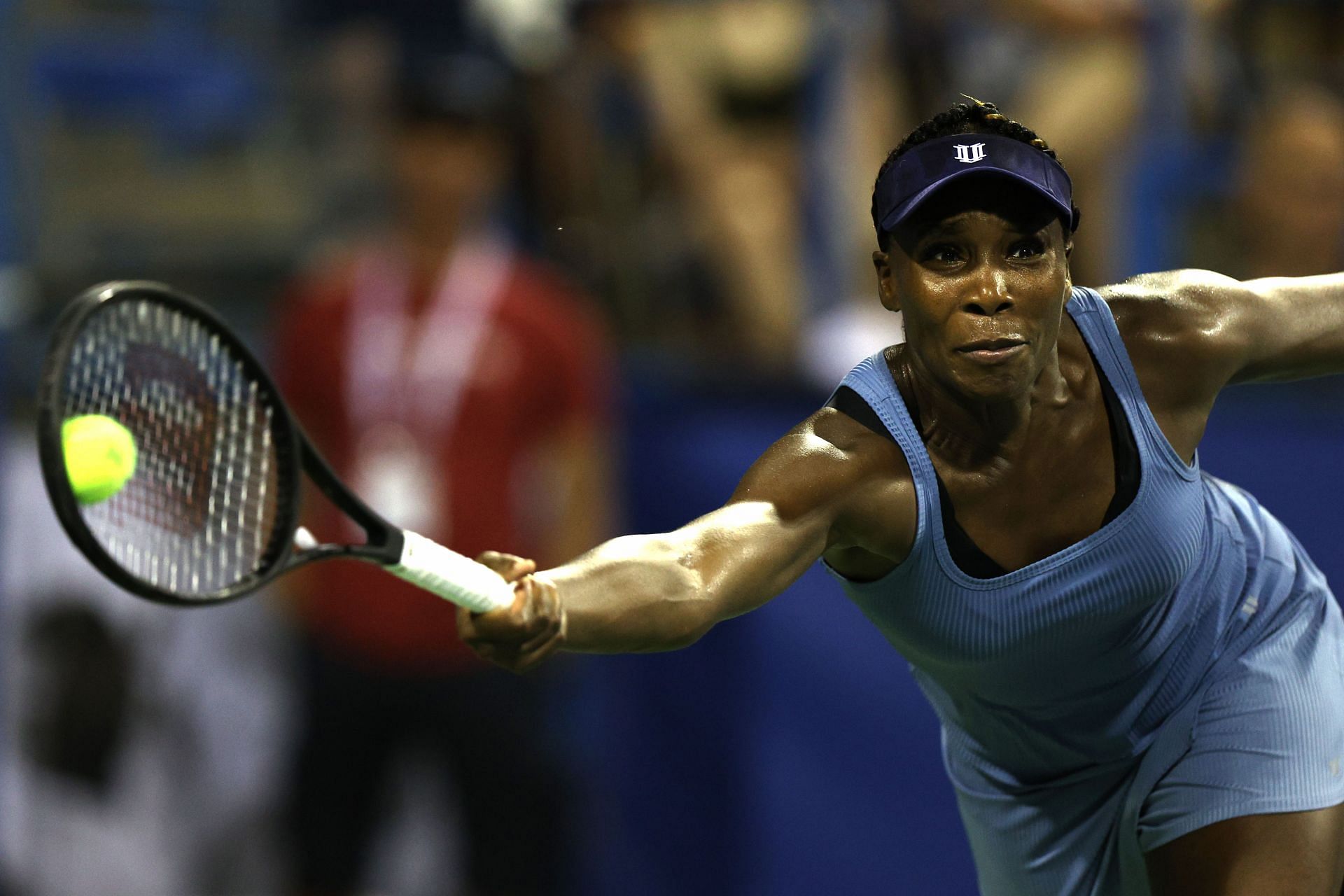 Venus Williams in action at the Citi Open.