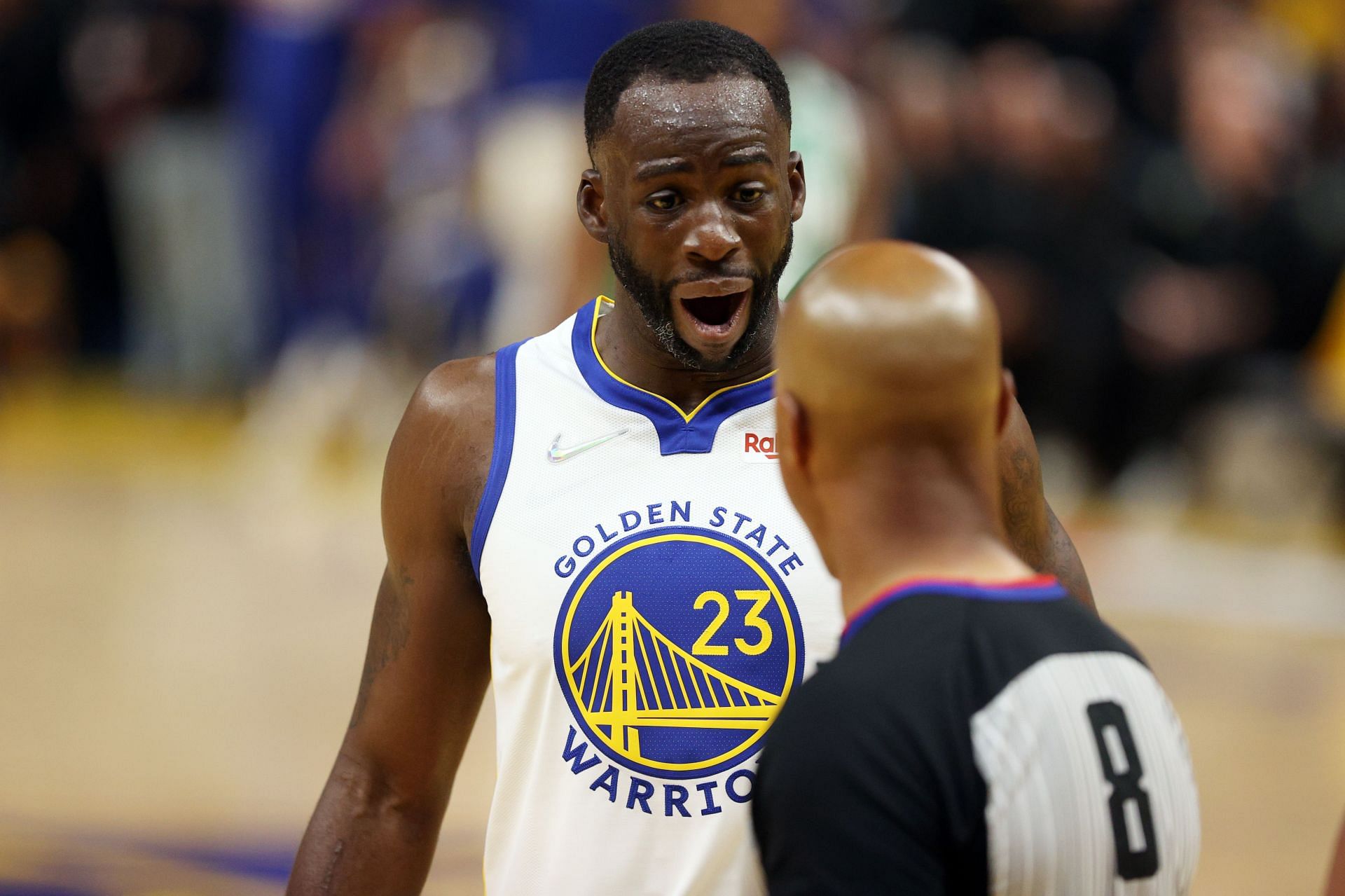 Golden State Warriors' Draymond Green in Game 1 of the 2022 NBA Finals