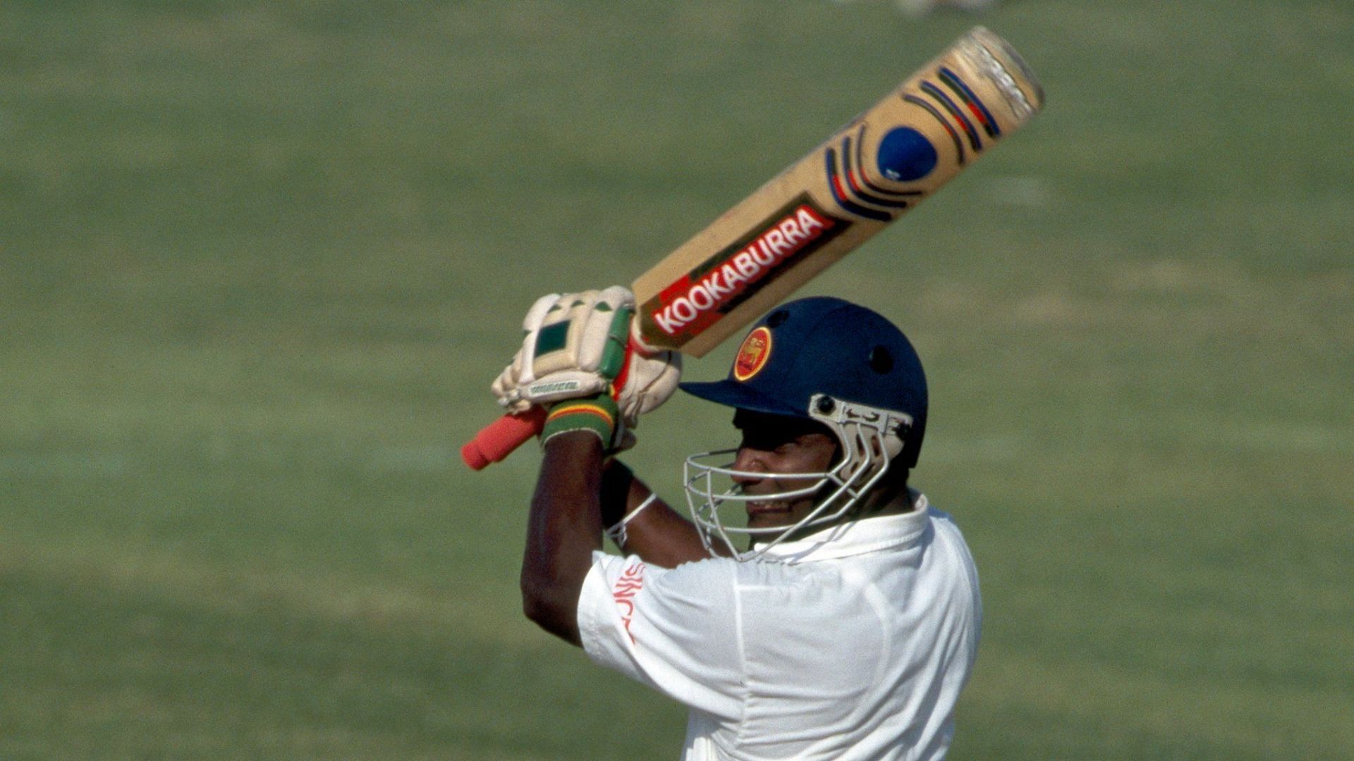 The viral image of Romesh Kaluwitharana dismissed for 0 with the score at 70-1 was from this game, in which Sanath Jayasuriya scored a 17-ball half-century against Pakistan in Singapore. Image Source: ICC Twitter