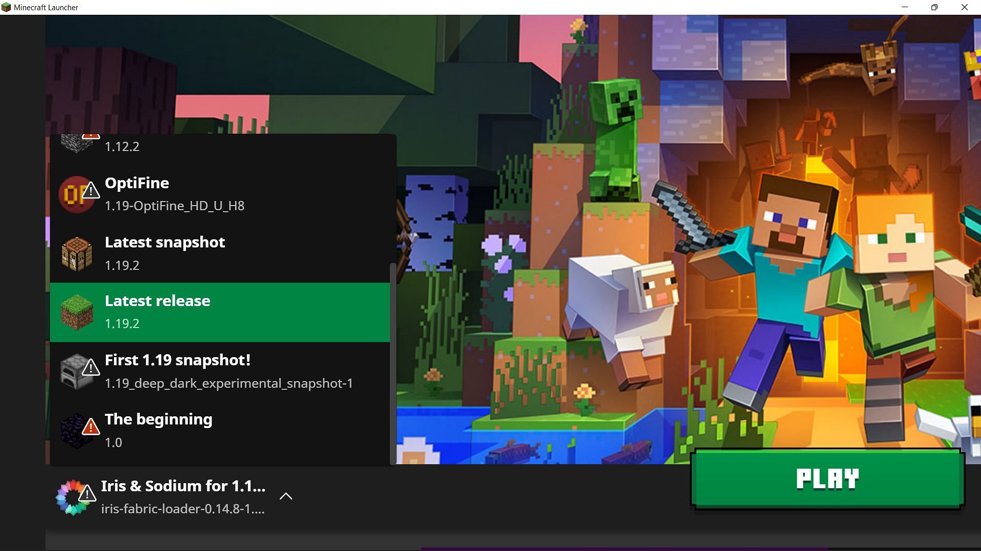 How to download Minecraft 1.19.2 update for Java Edition