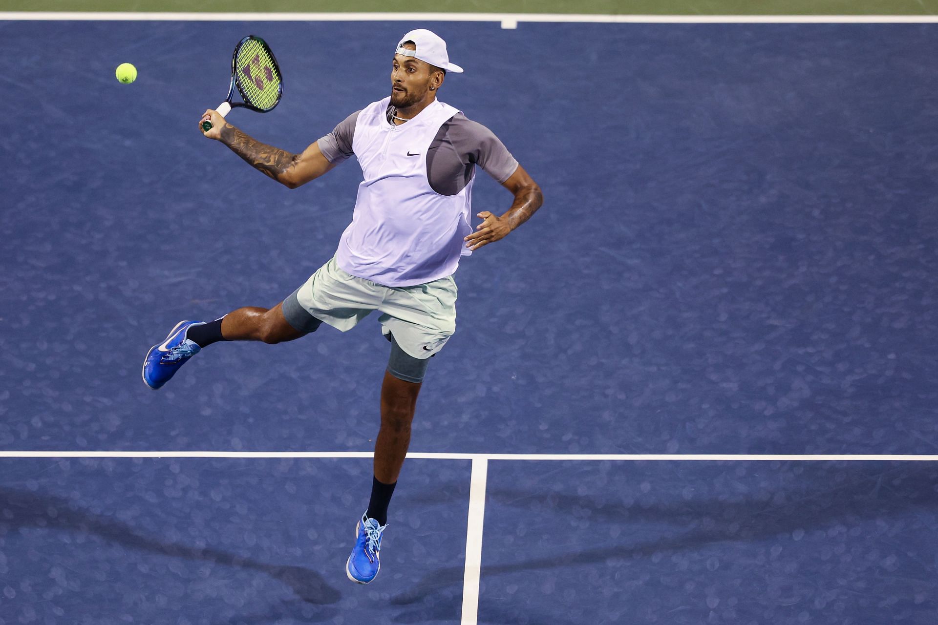Nick Kyrgios is looking for his first title of the season.