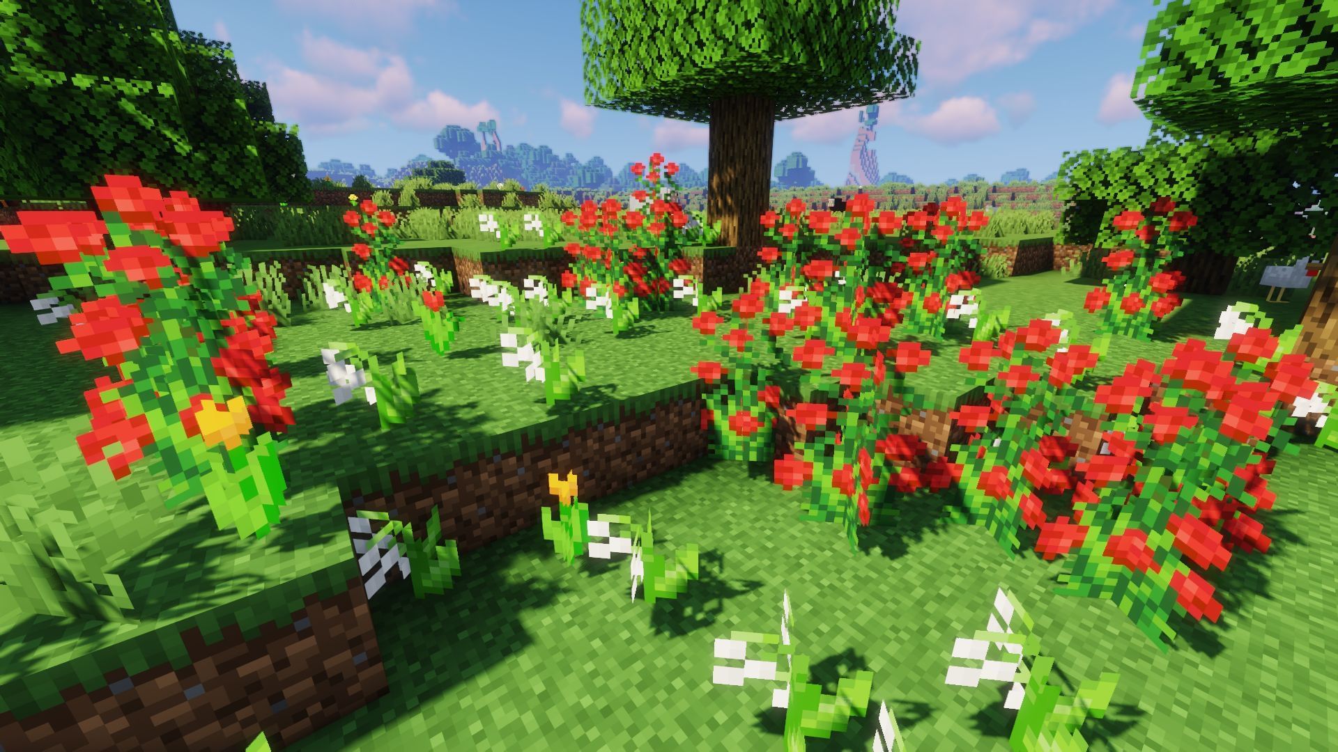 Minecraft 1.19 how to get all of the game's flowers
