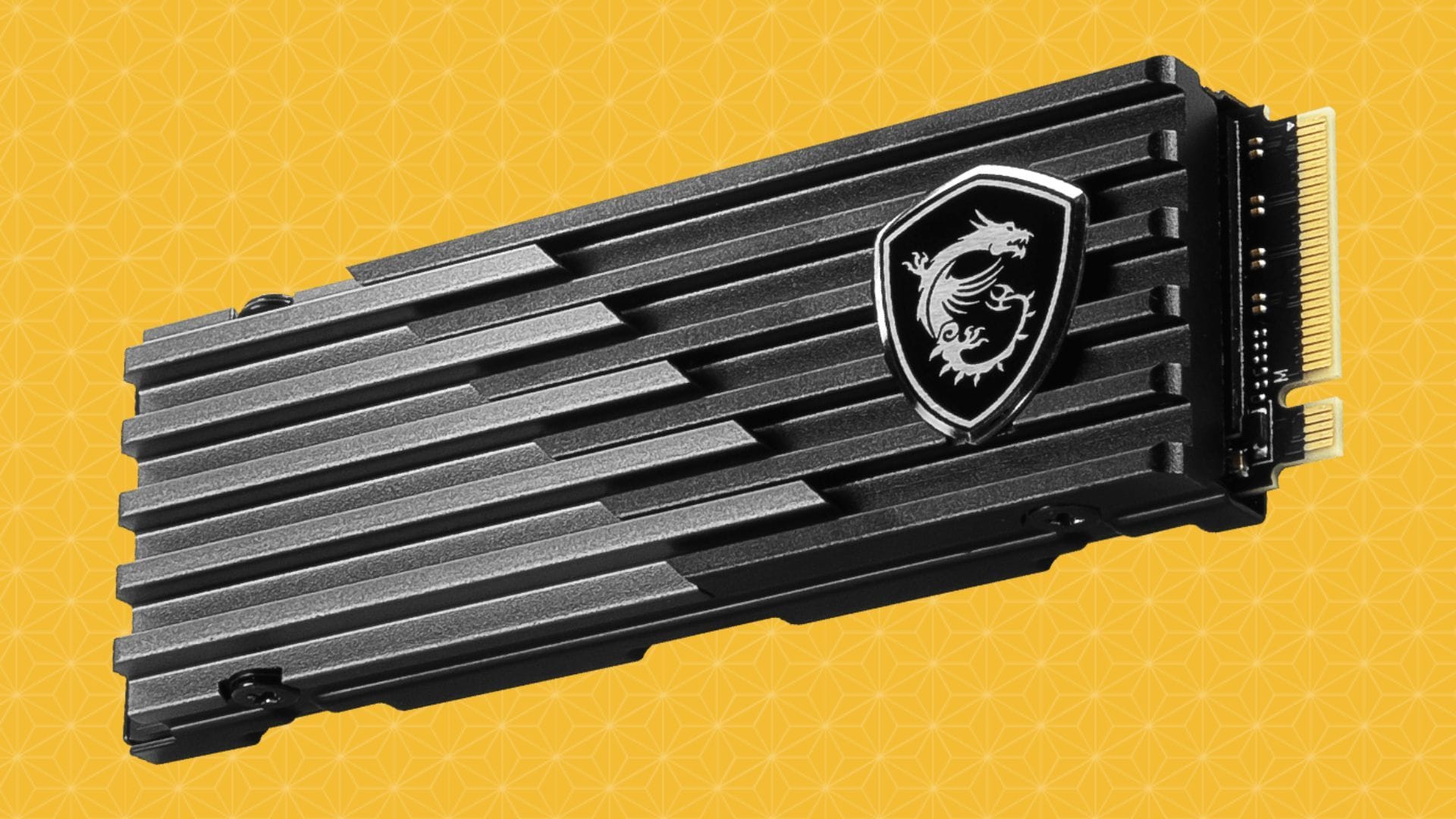 The MSI Spatium M480 Play NVMe SSD (image via MSI)