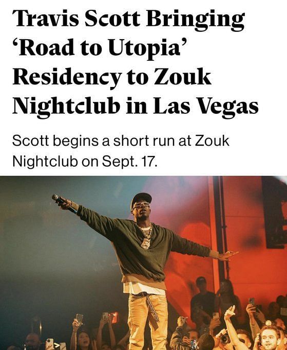 utopia tour las vegas