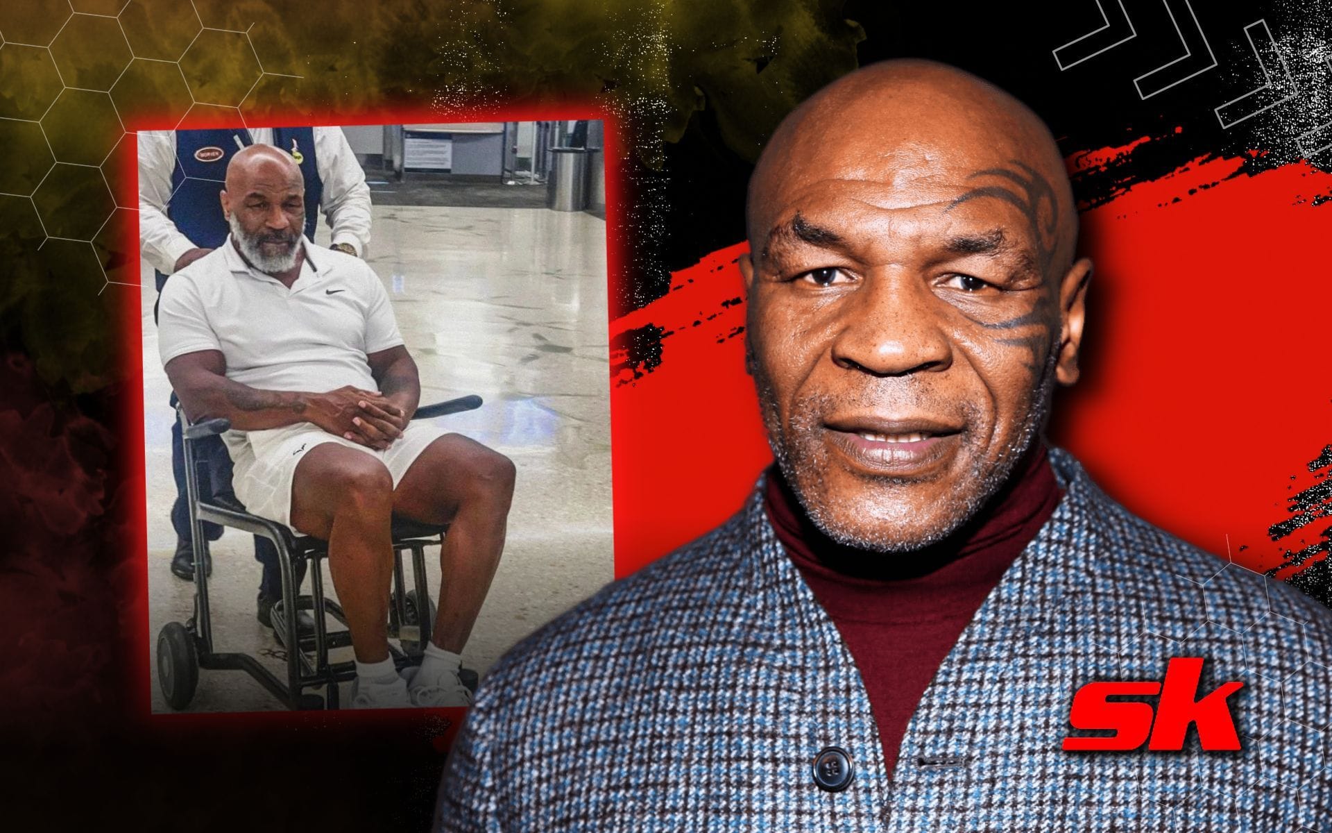 Mike Tyson on why he was recently seen in a wheelchair at Miami
