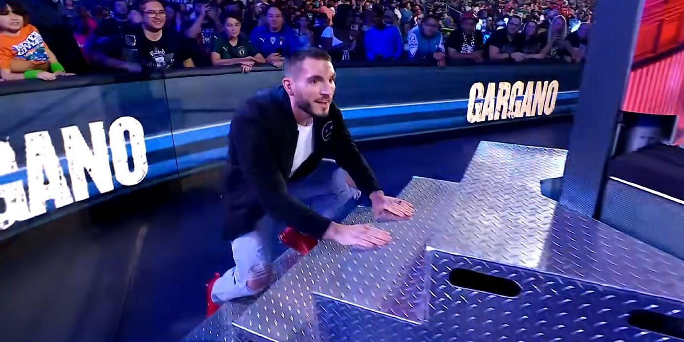 Johnny Gargano returned to WWE on RAW!