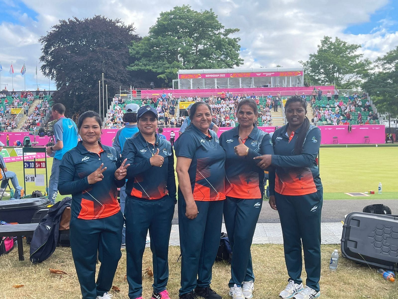 Commonwealth Games - India Lawn Bowls Women&#039;s Fours Team