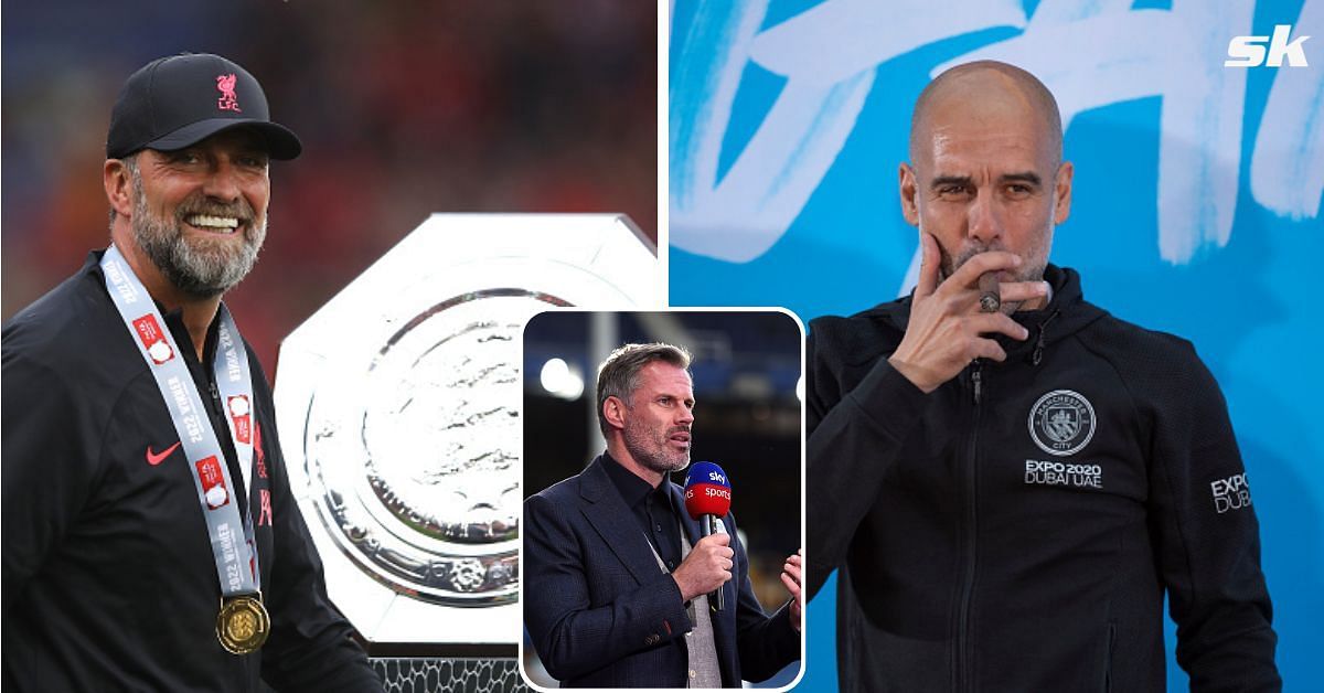 Jamie Carragher predicts Premier League title race between Liverpool and Manchester City